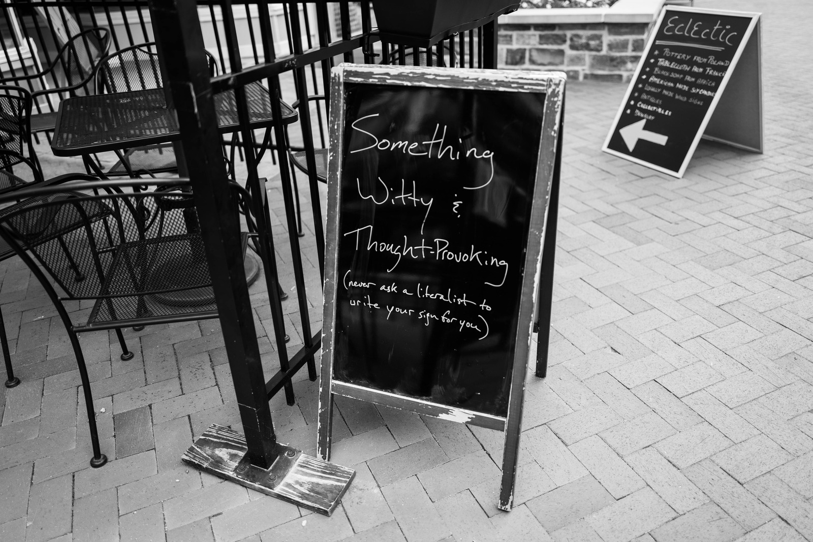 Quaint Café Sign