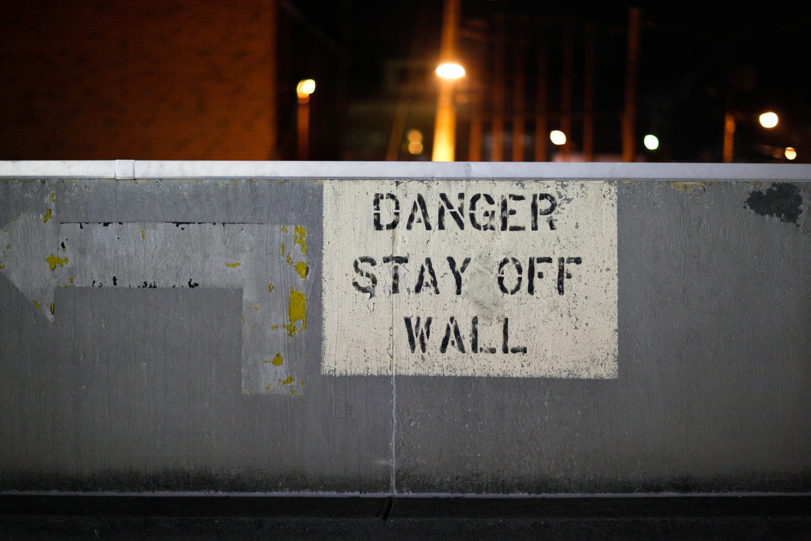 Warning at Night
