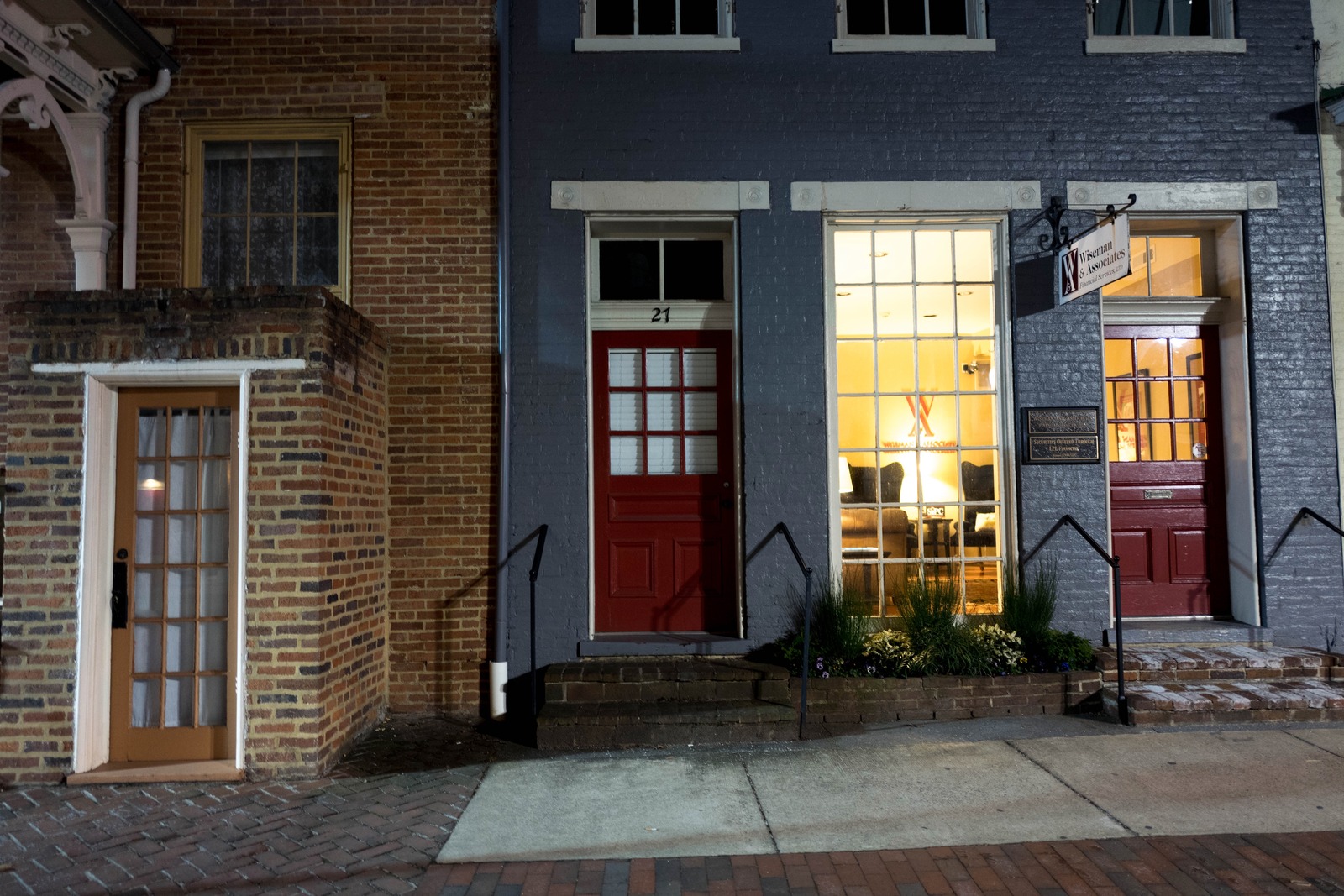 Nighttime Facade