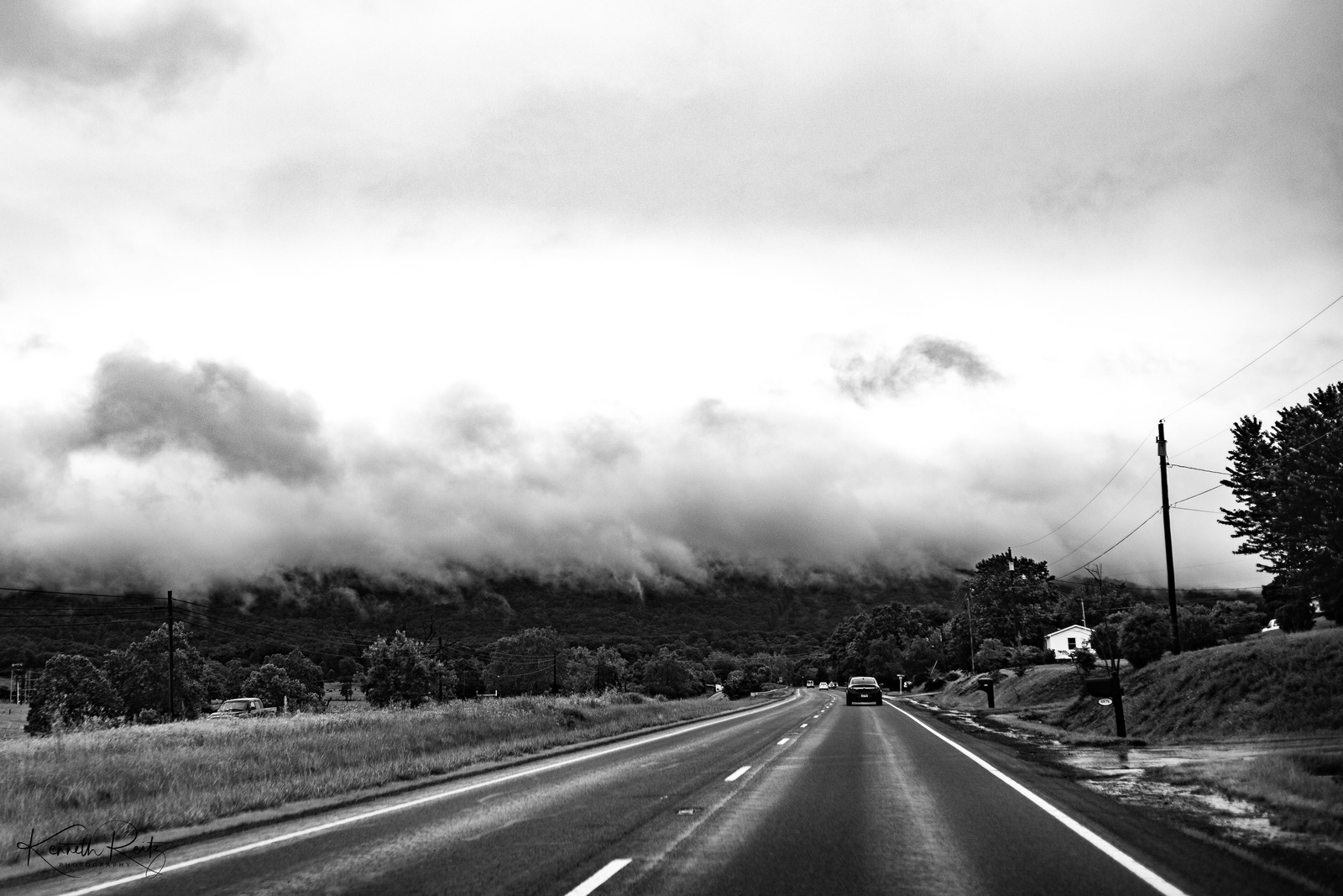 Misty Road Ahead