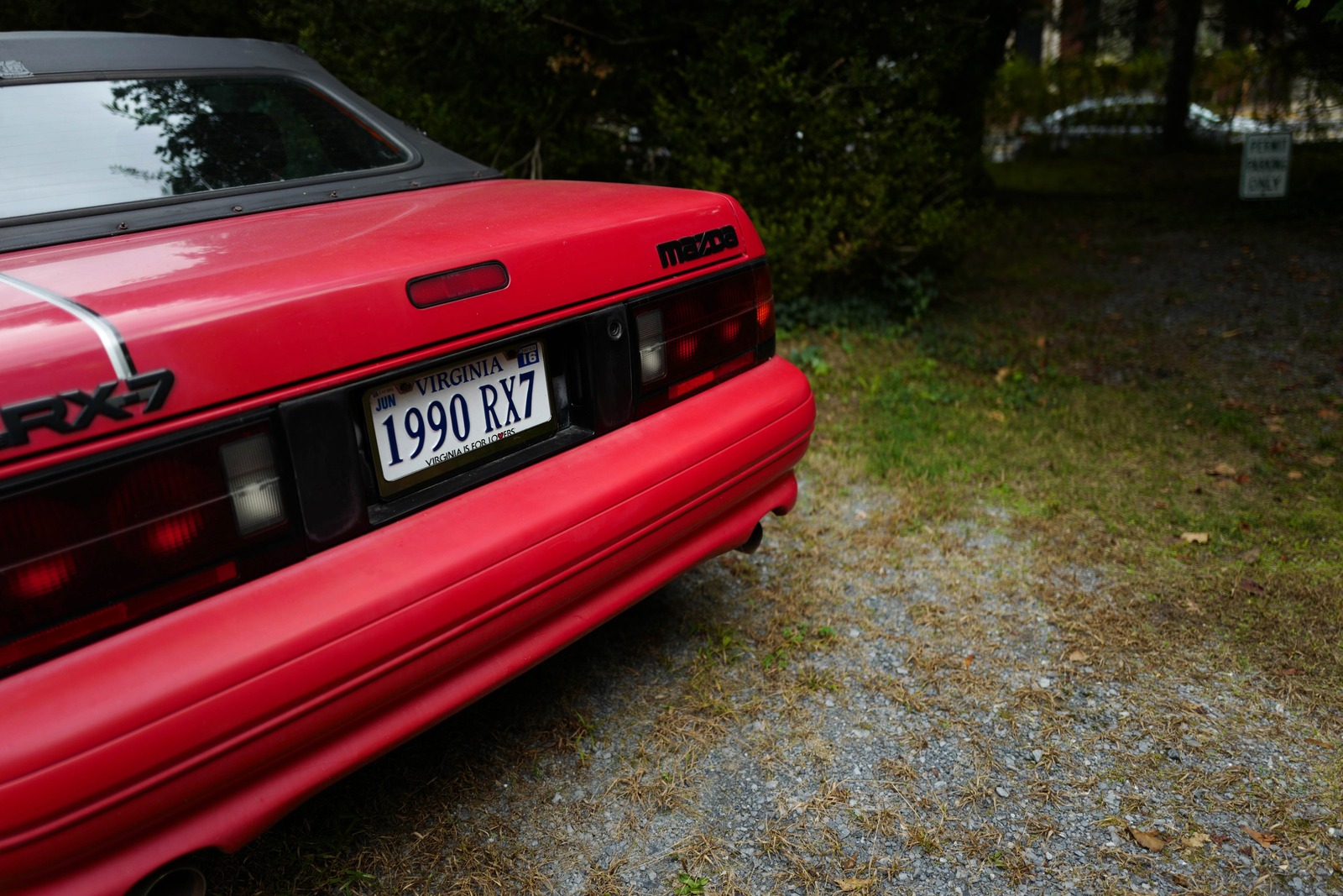 Classic Red RX-7
