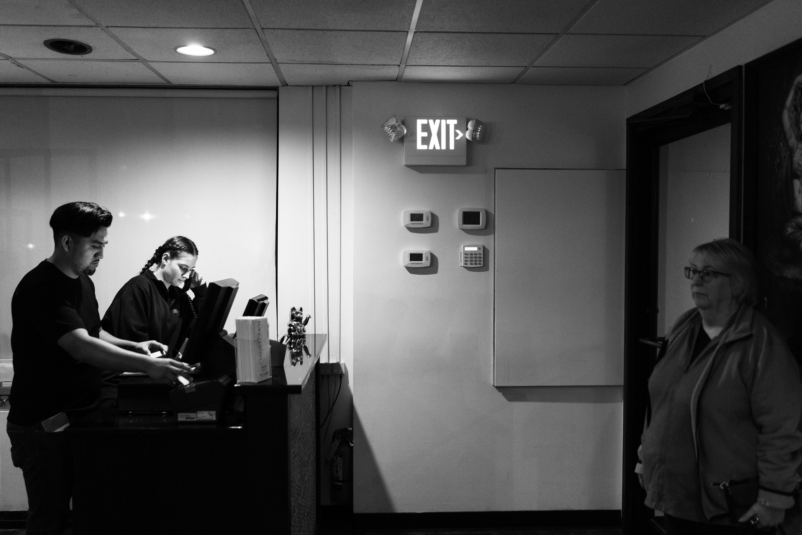 Evening at the Exit