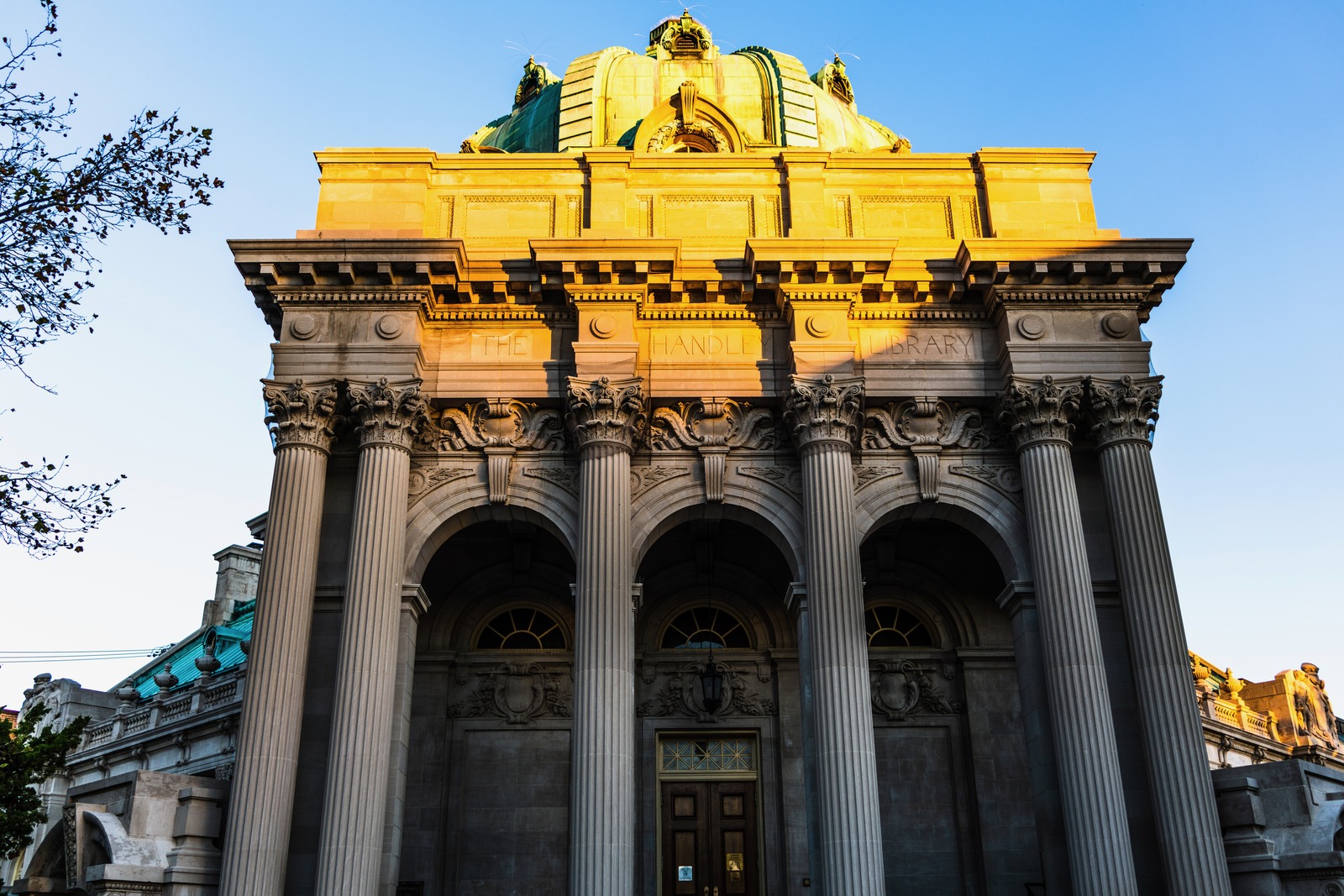Majestic Library Facade