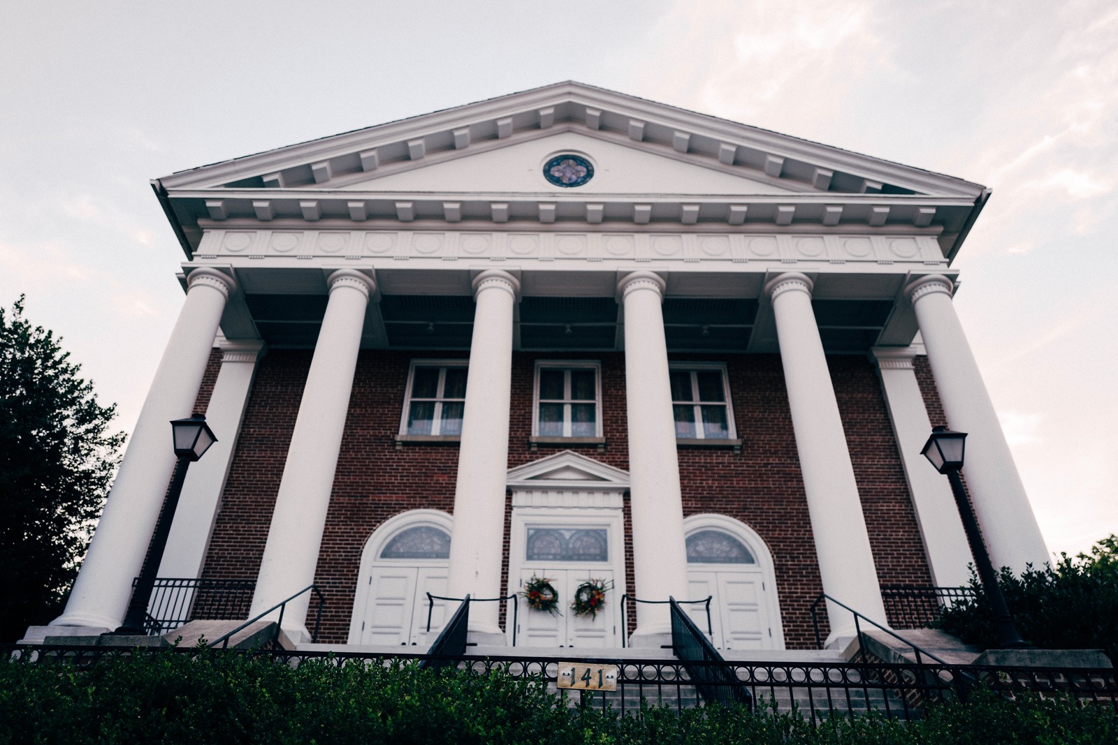 Majestic Facade at Dusk