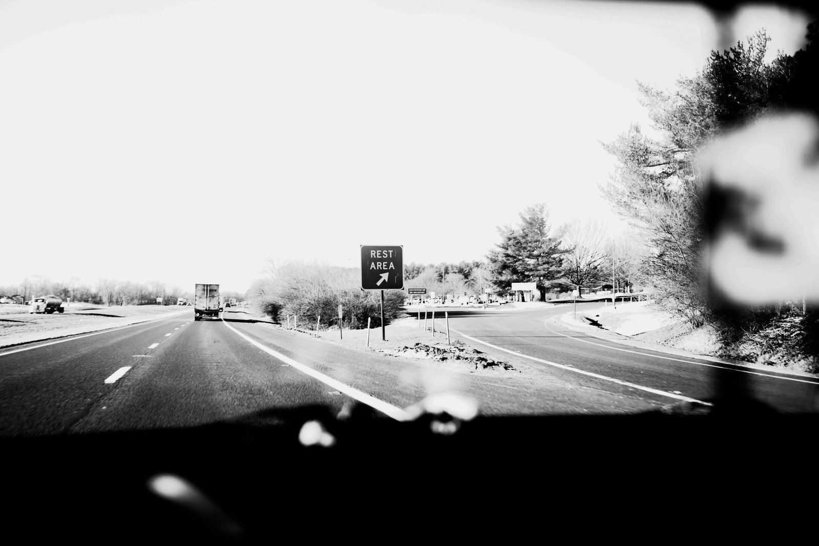 Rest Stop Ahead