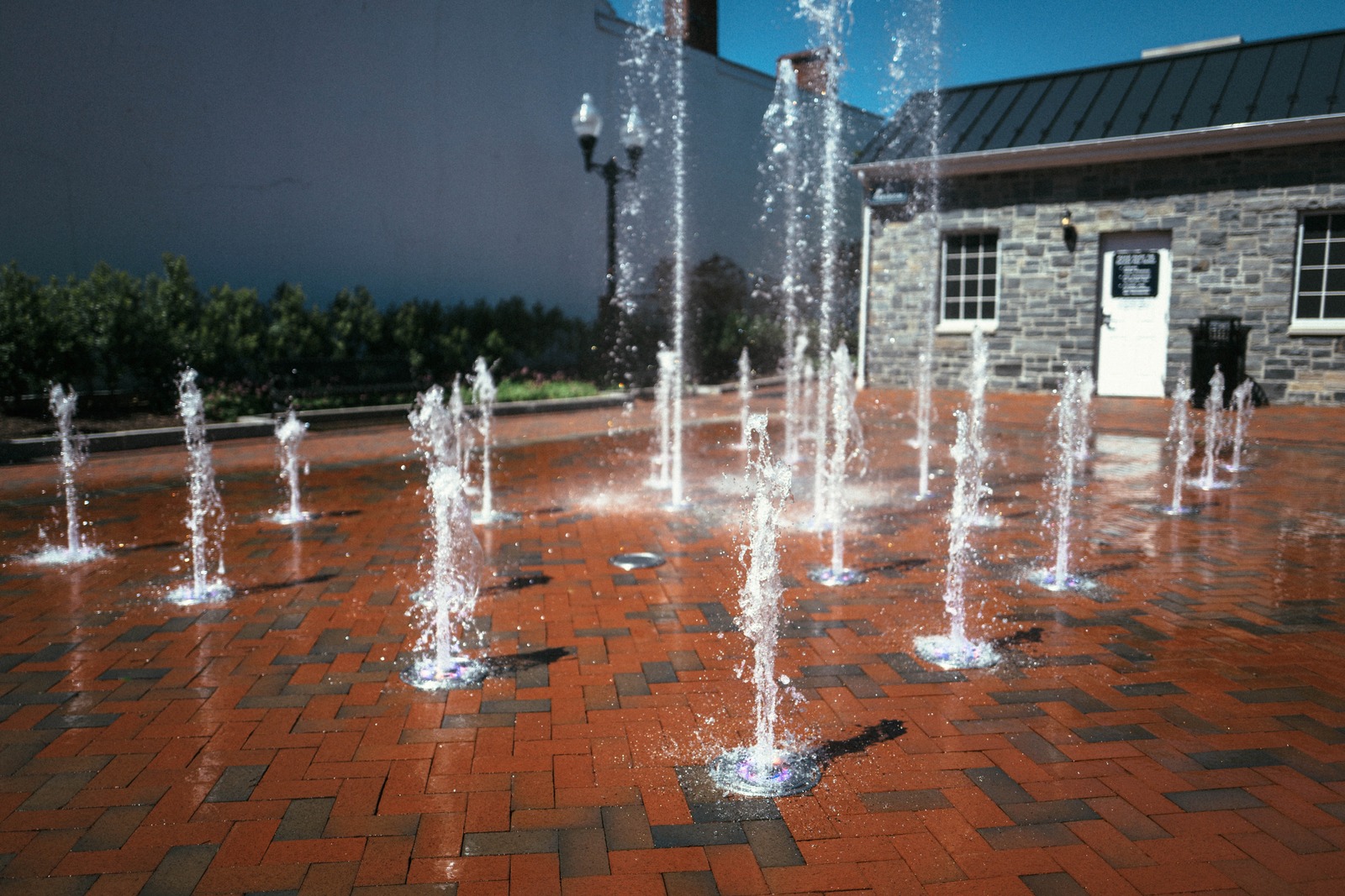 Dancing Water Jets