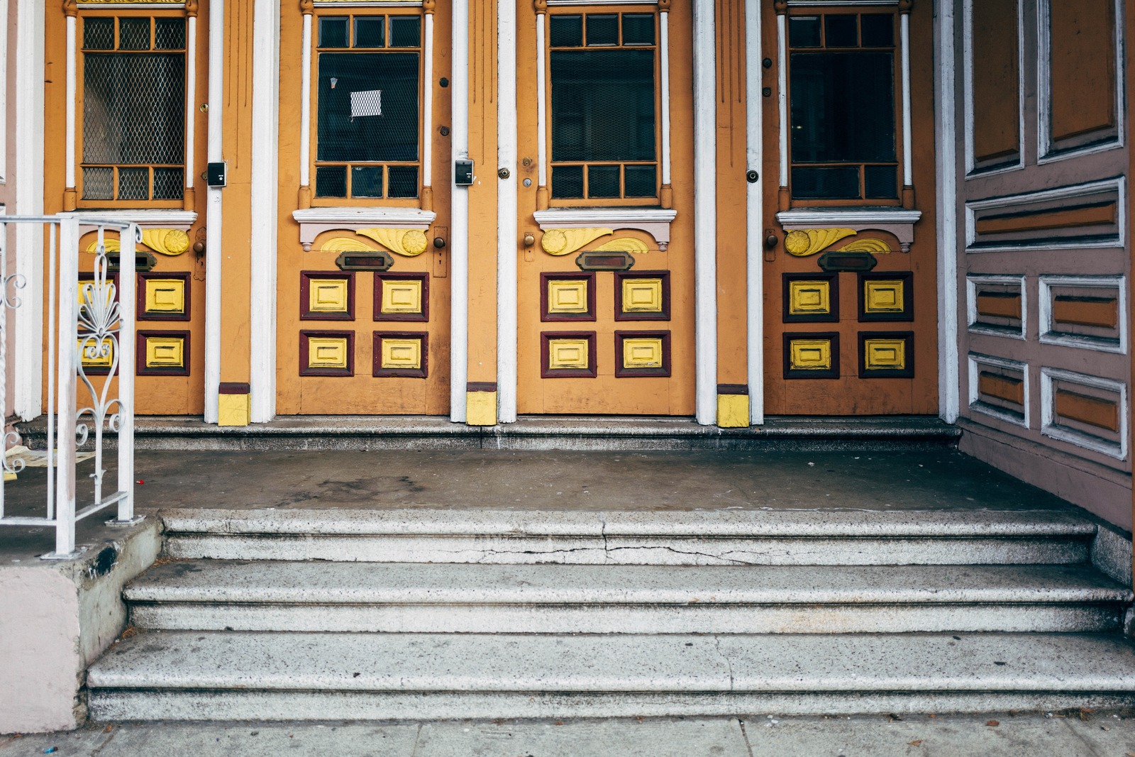 Triptych of Doors