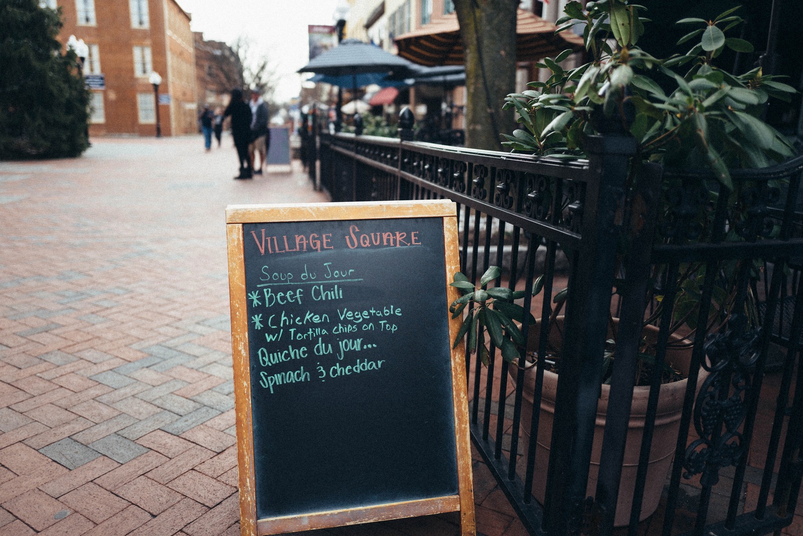 Rustic Village Menu