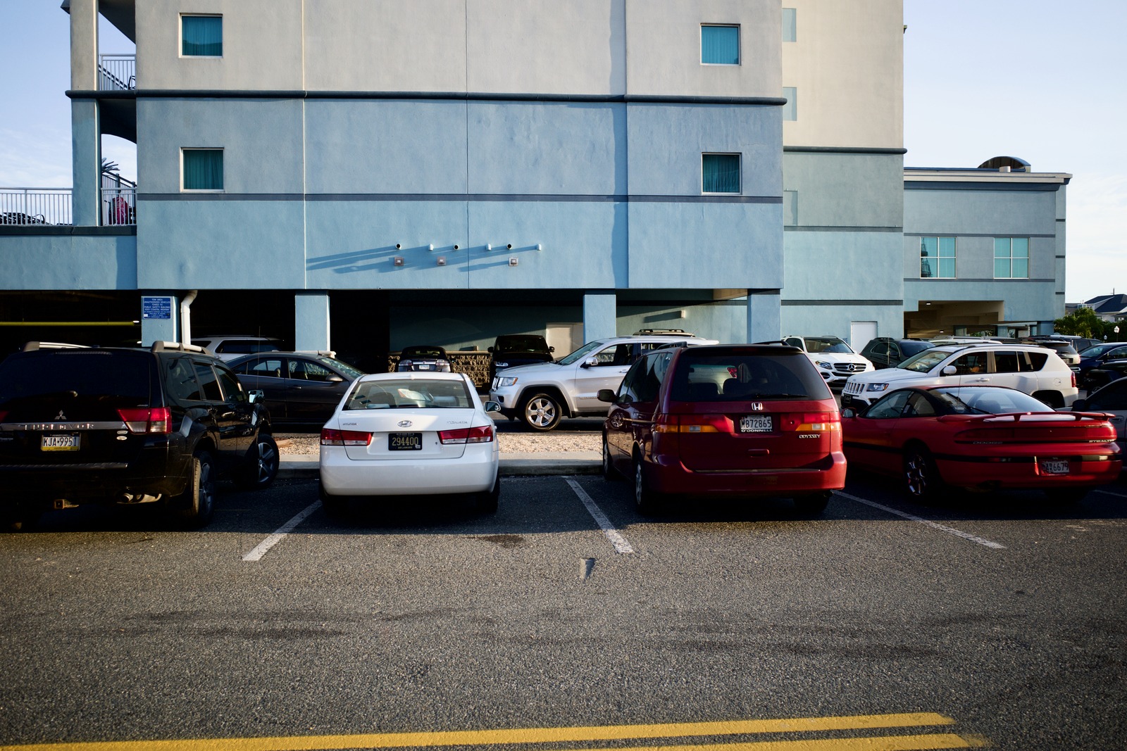 Urban Parking Scene