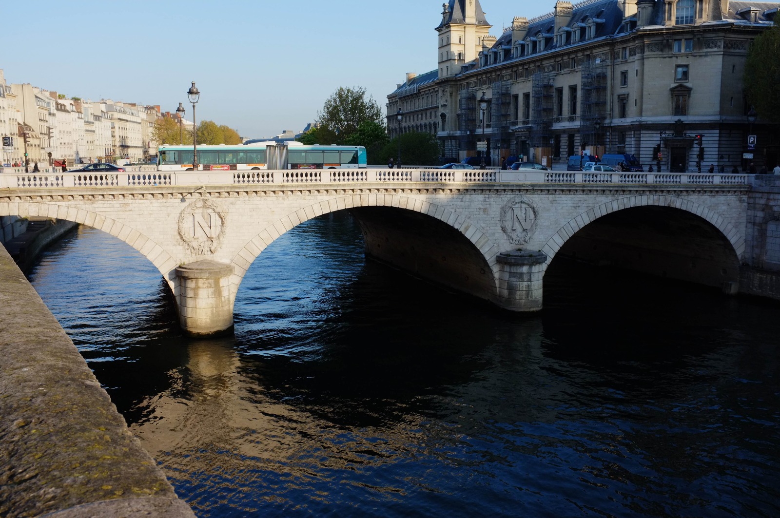 Serene Parisian Bridge