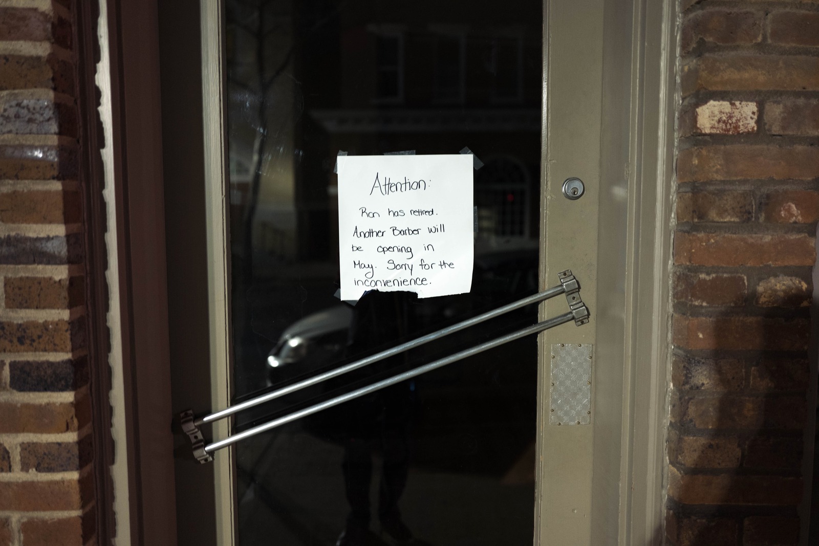 A Notice of Change