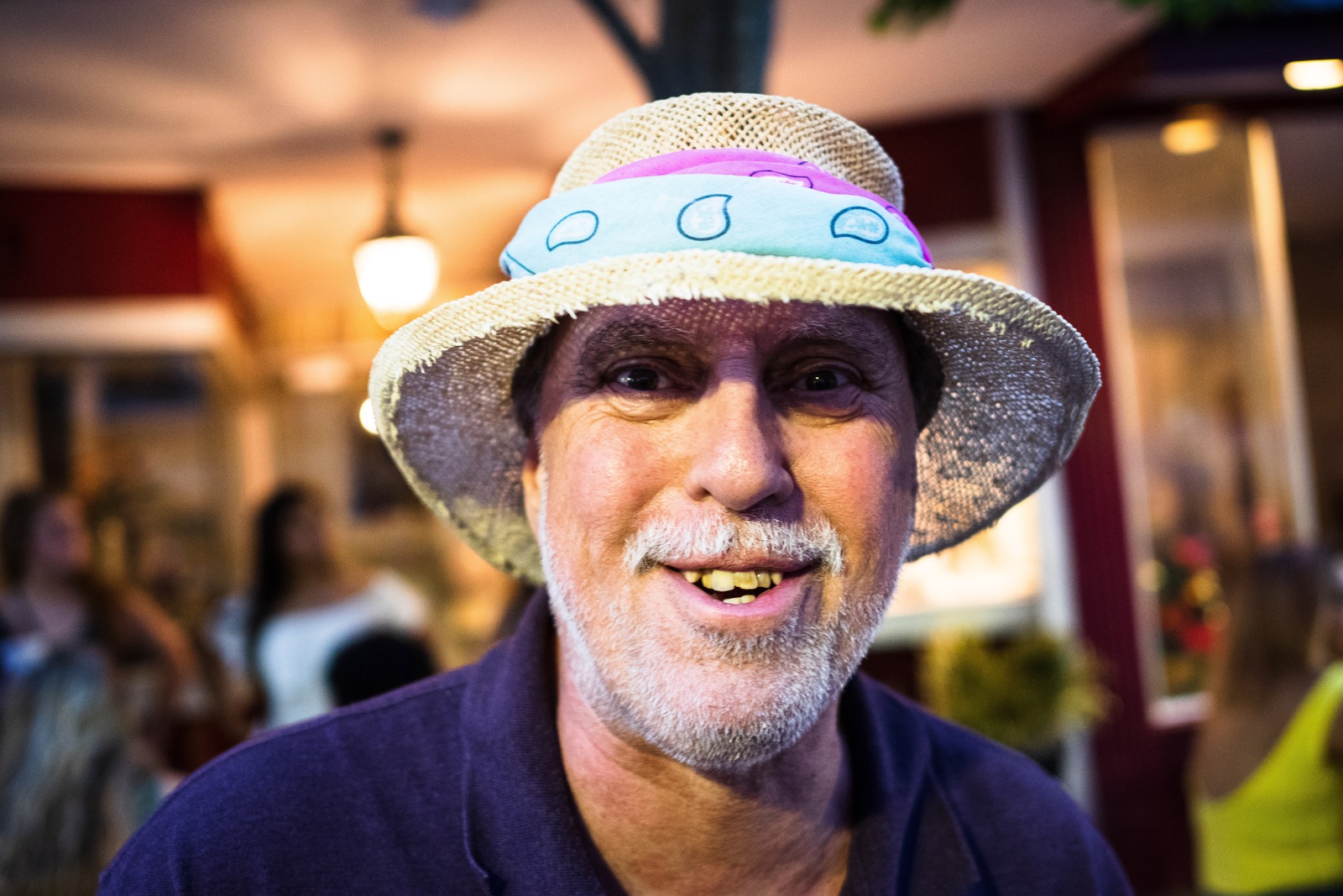 Joyful Man in a Hat