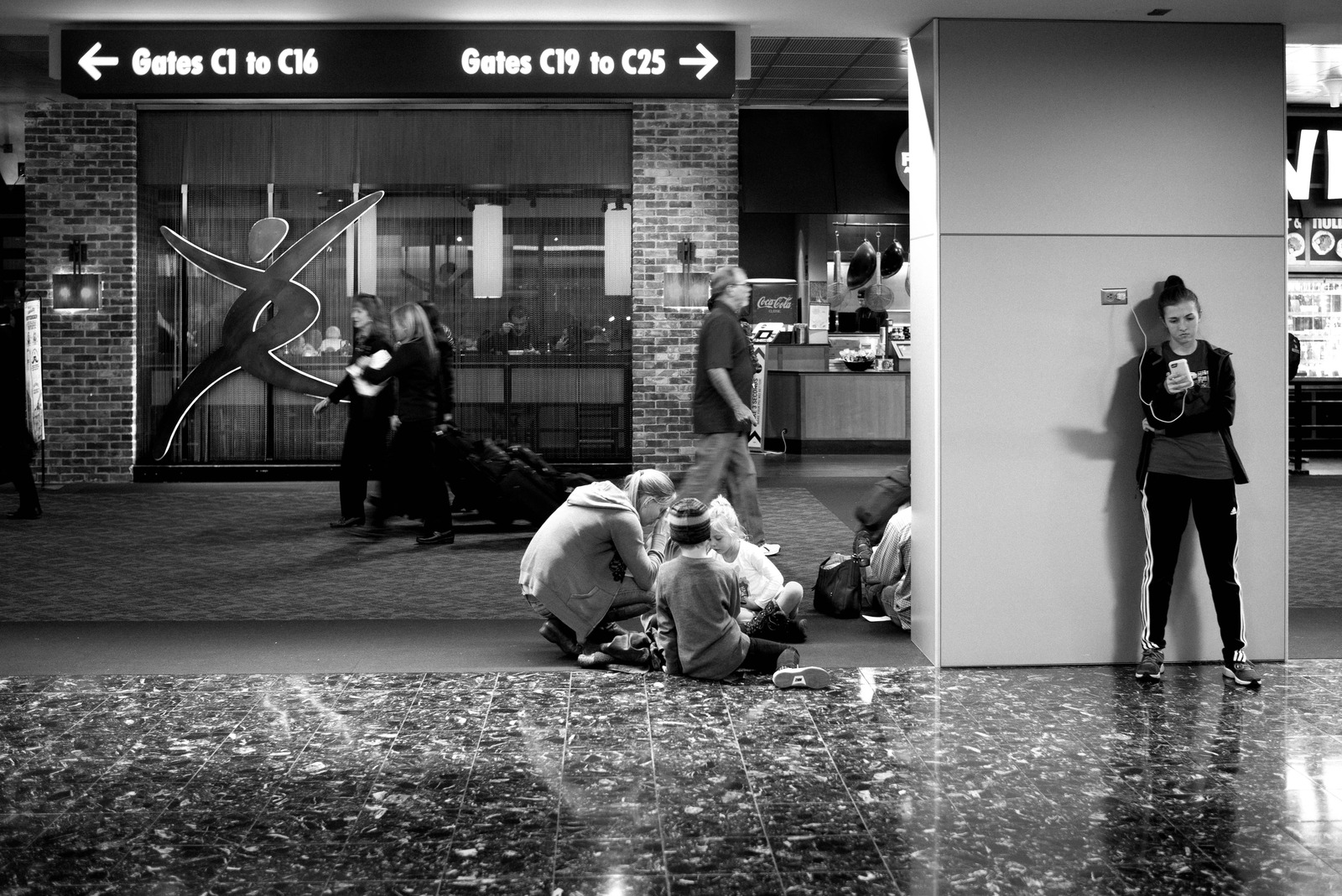 A Moment in Transit