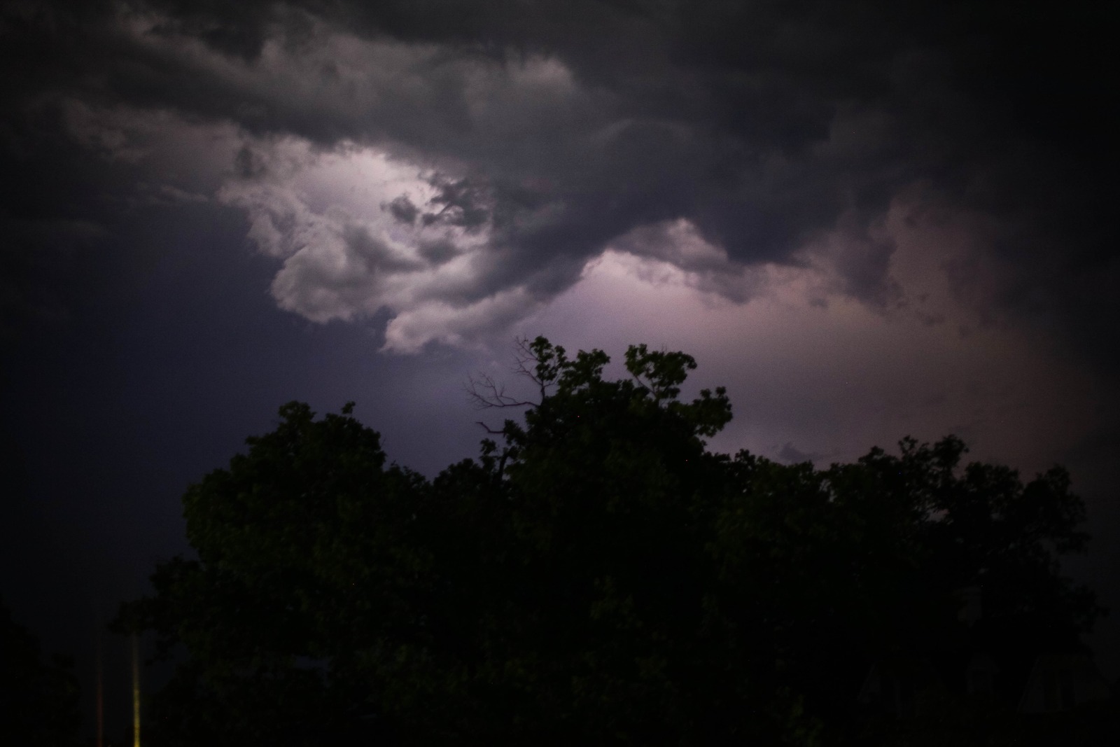 Eerie Stormy Sky