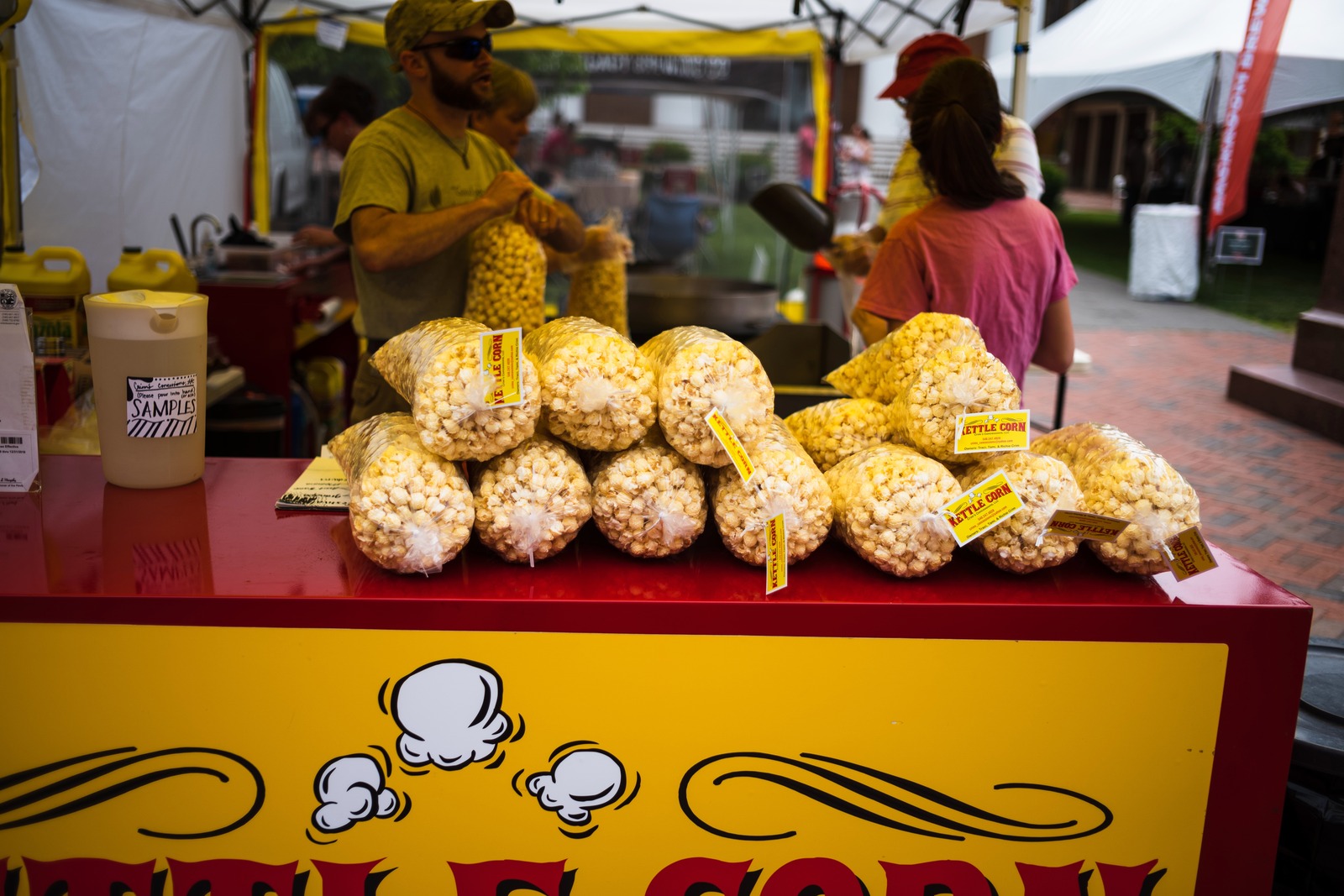 Popcorn Delights at the Fair