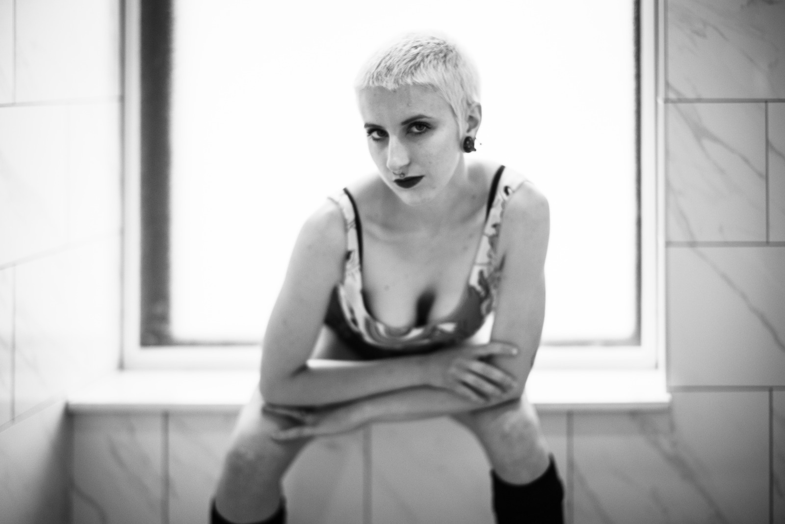 Poise in Monochrome