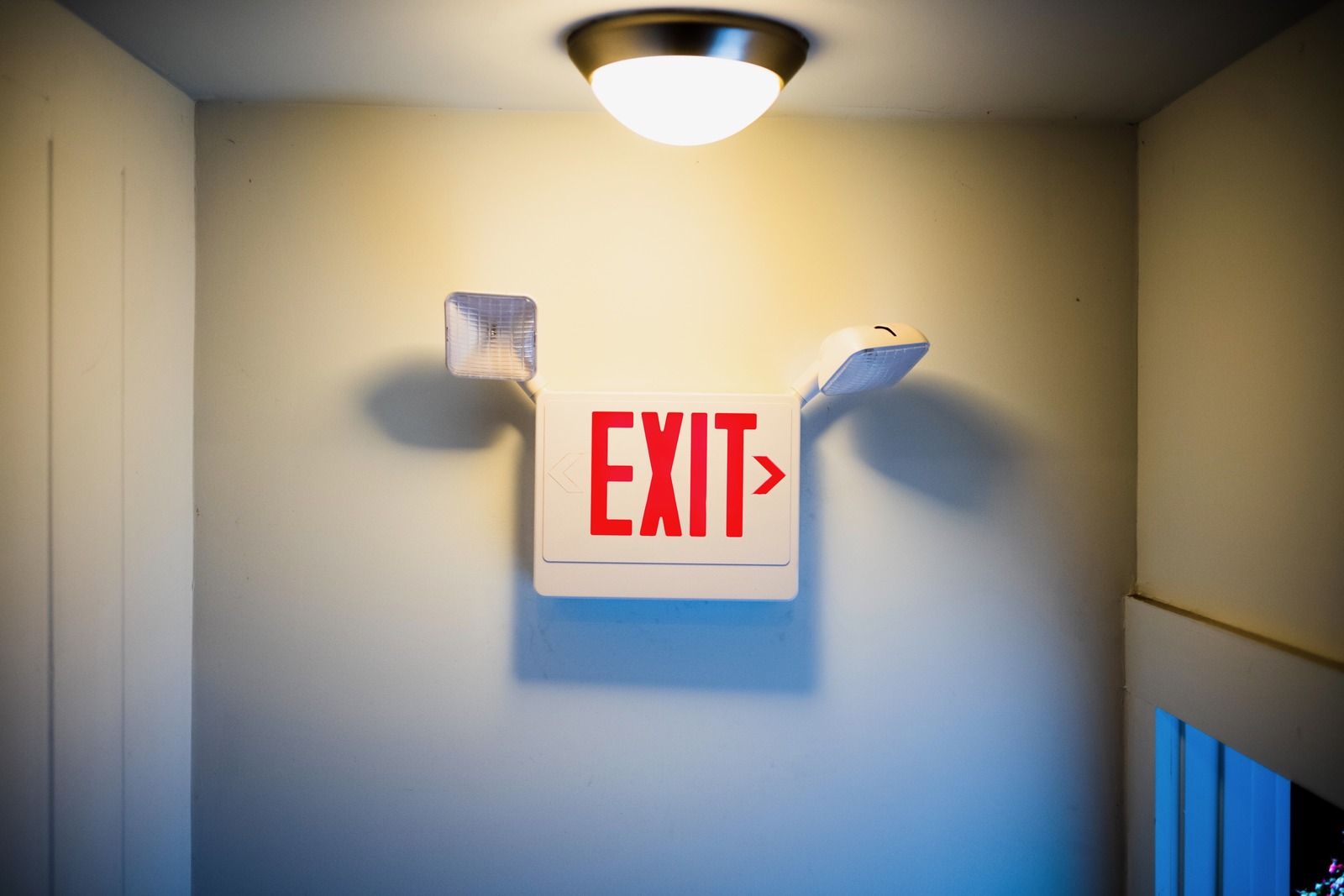 Illuminated Exit