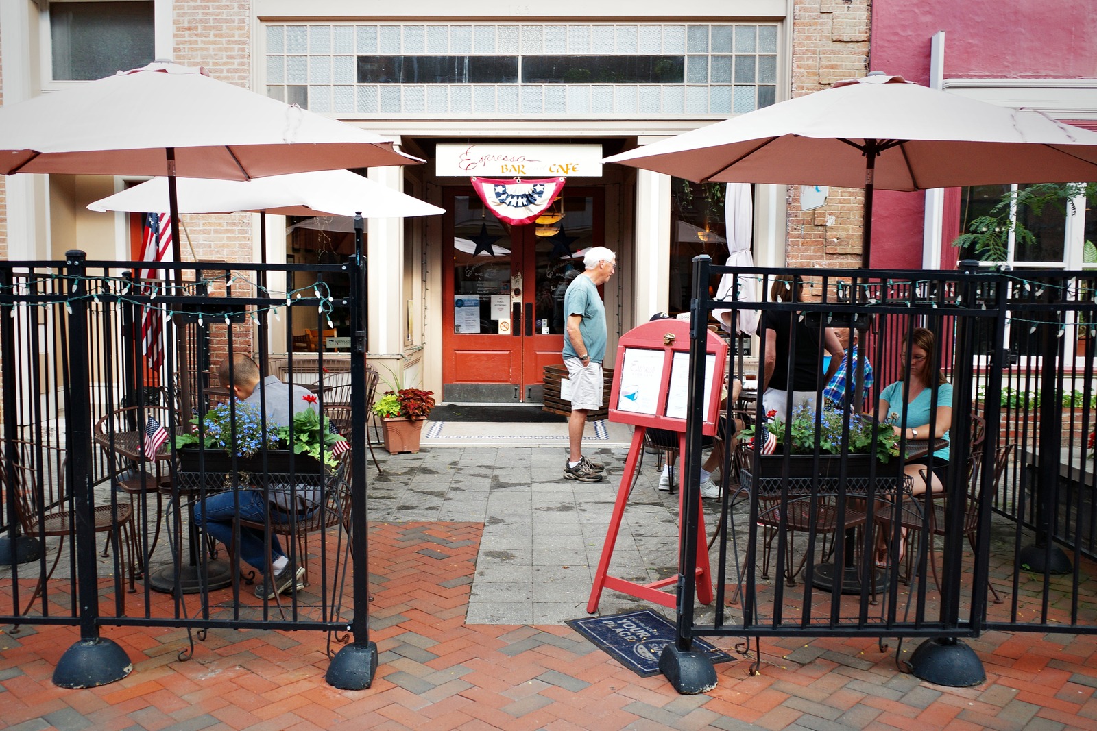 Charming Cafe Corner