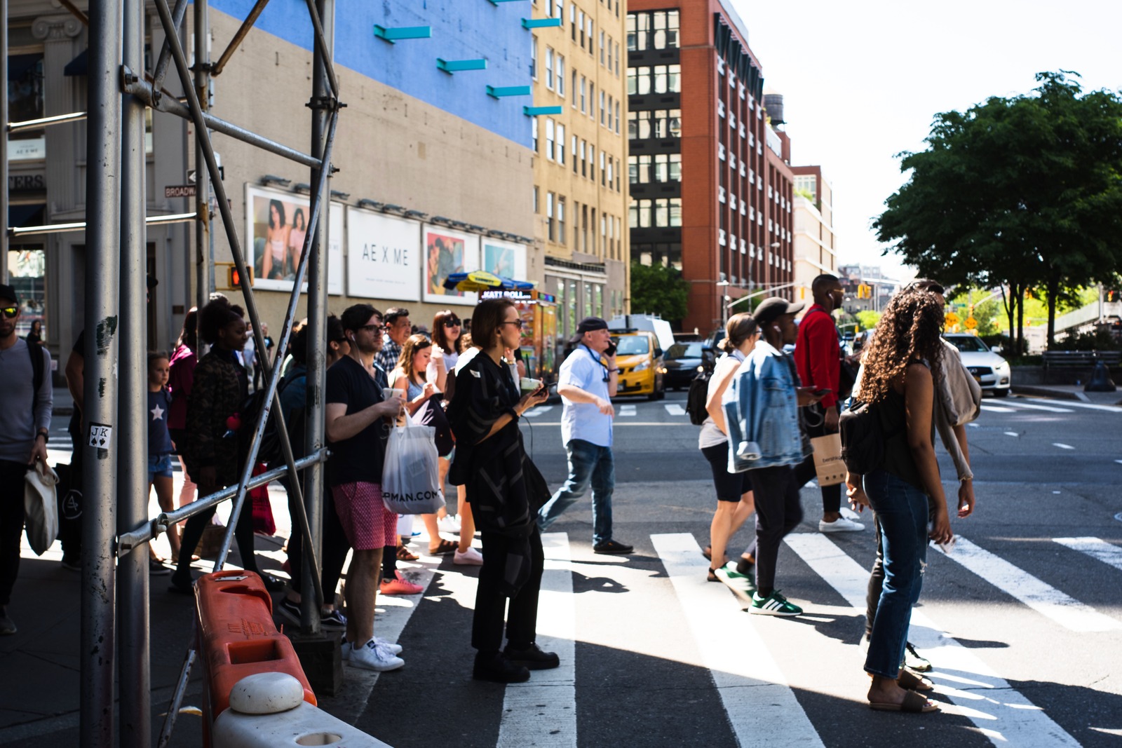 City Crosswalk Life