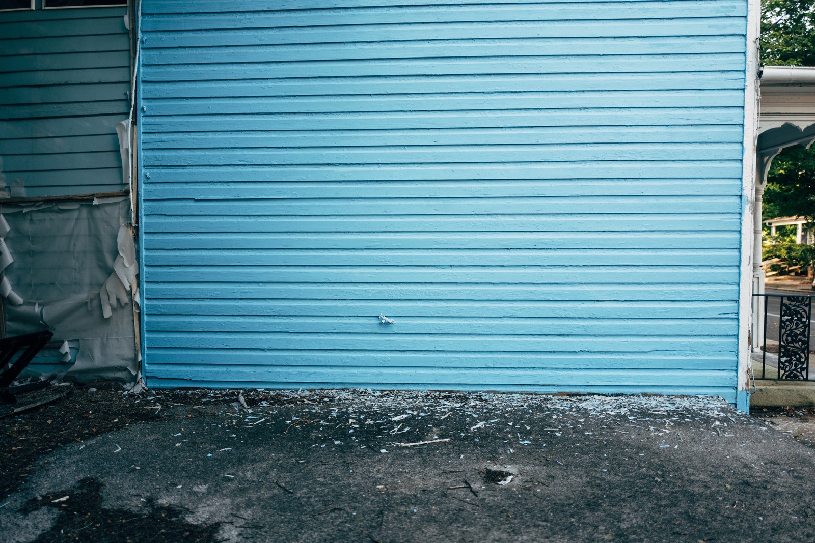 A Quiet Blue Canvas