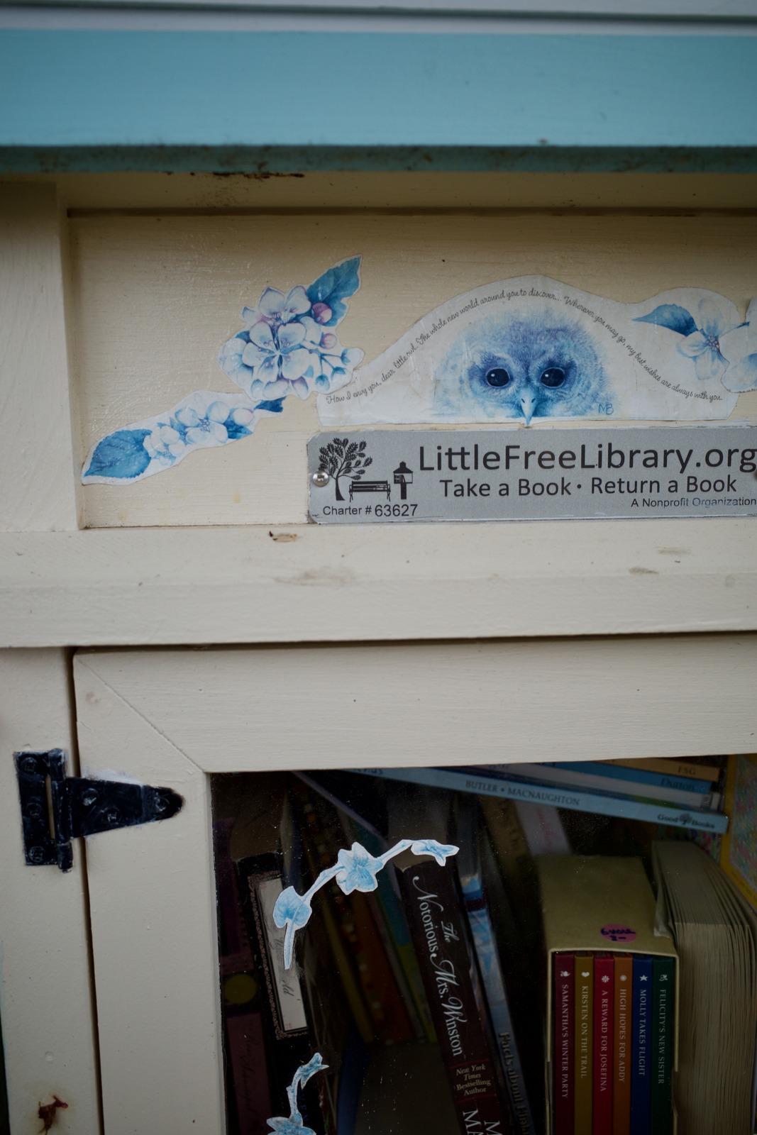 Whimsical Little Free Library