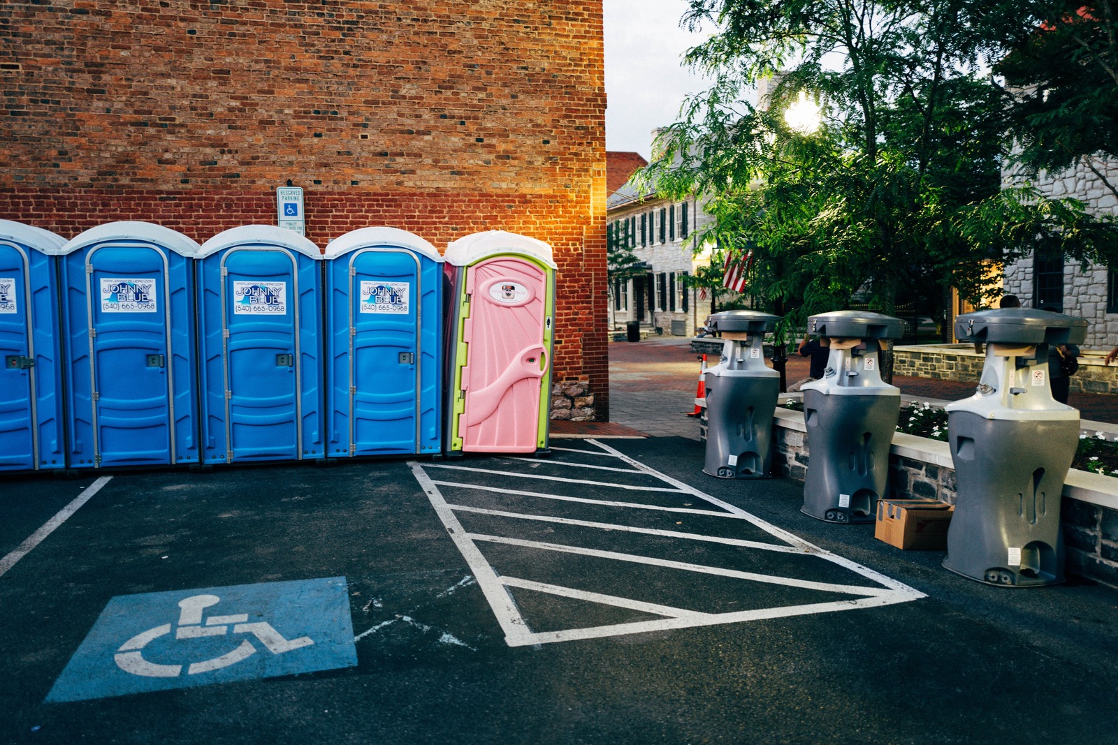 Quirky Restroom Row