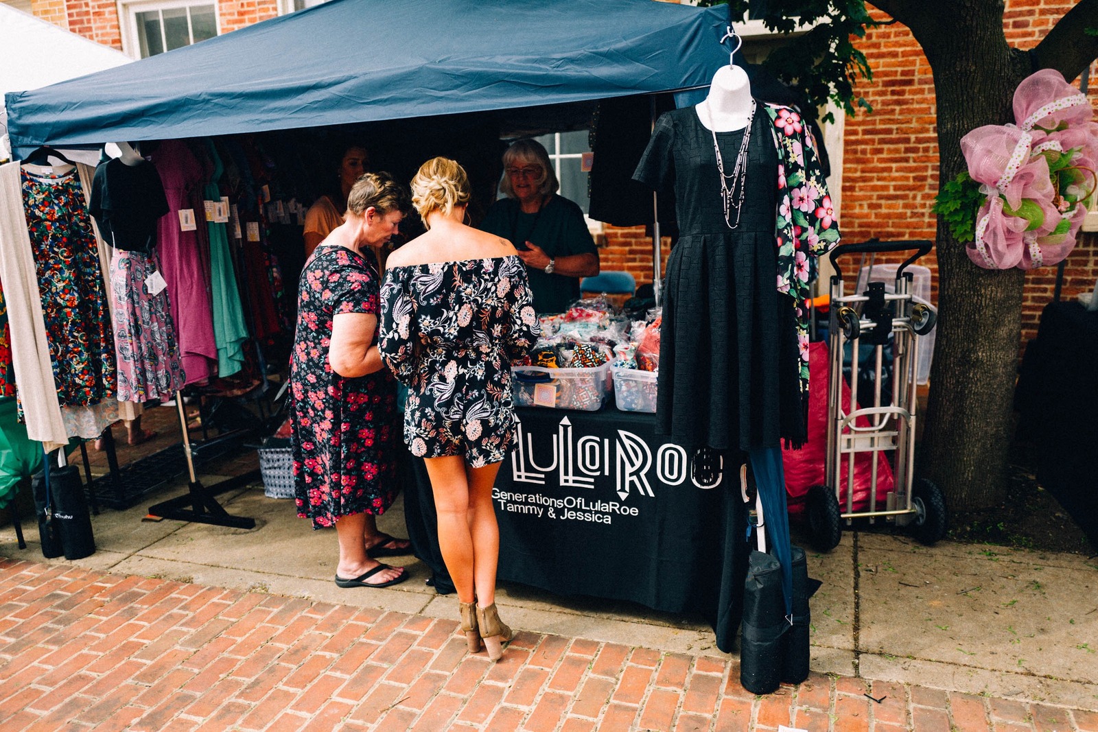 Market Day Elegance