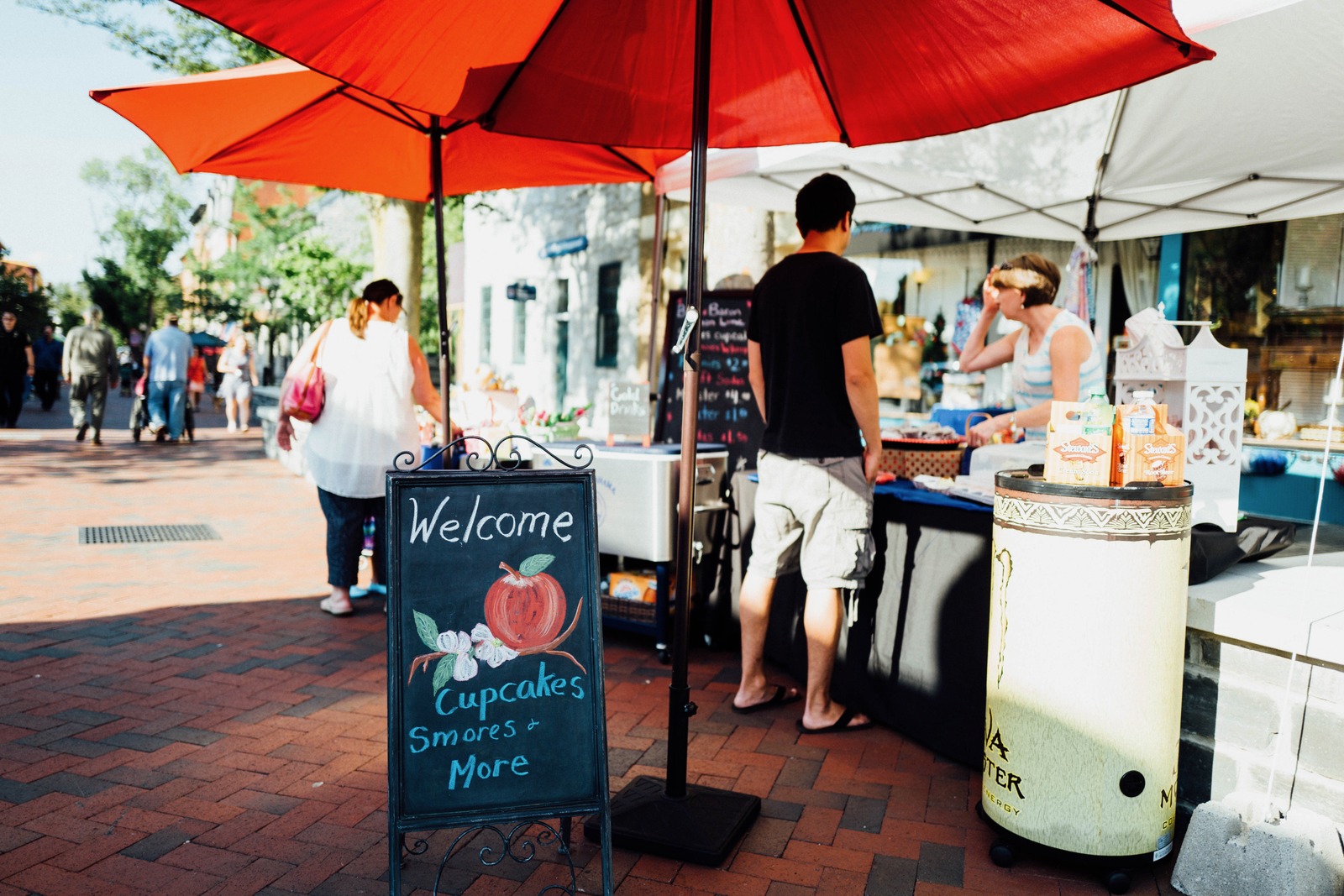 Sweet Market Scene