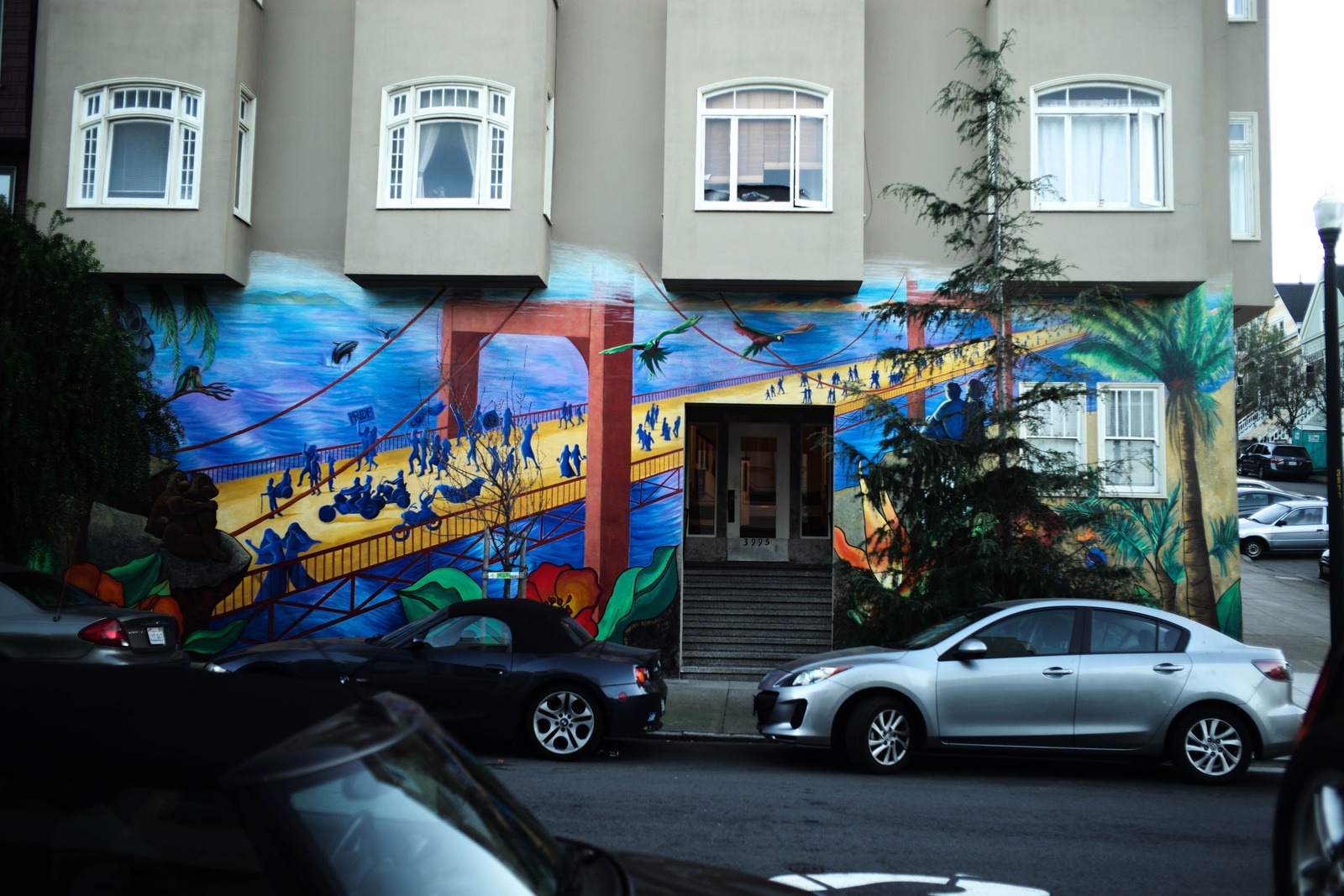 Vibrant City Mural