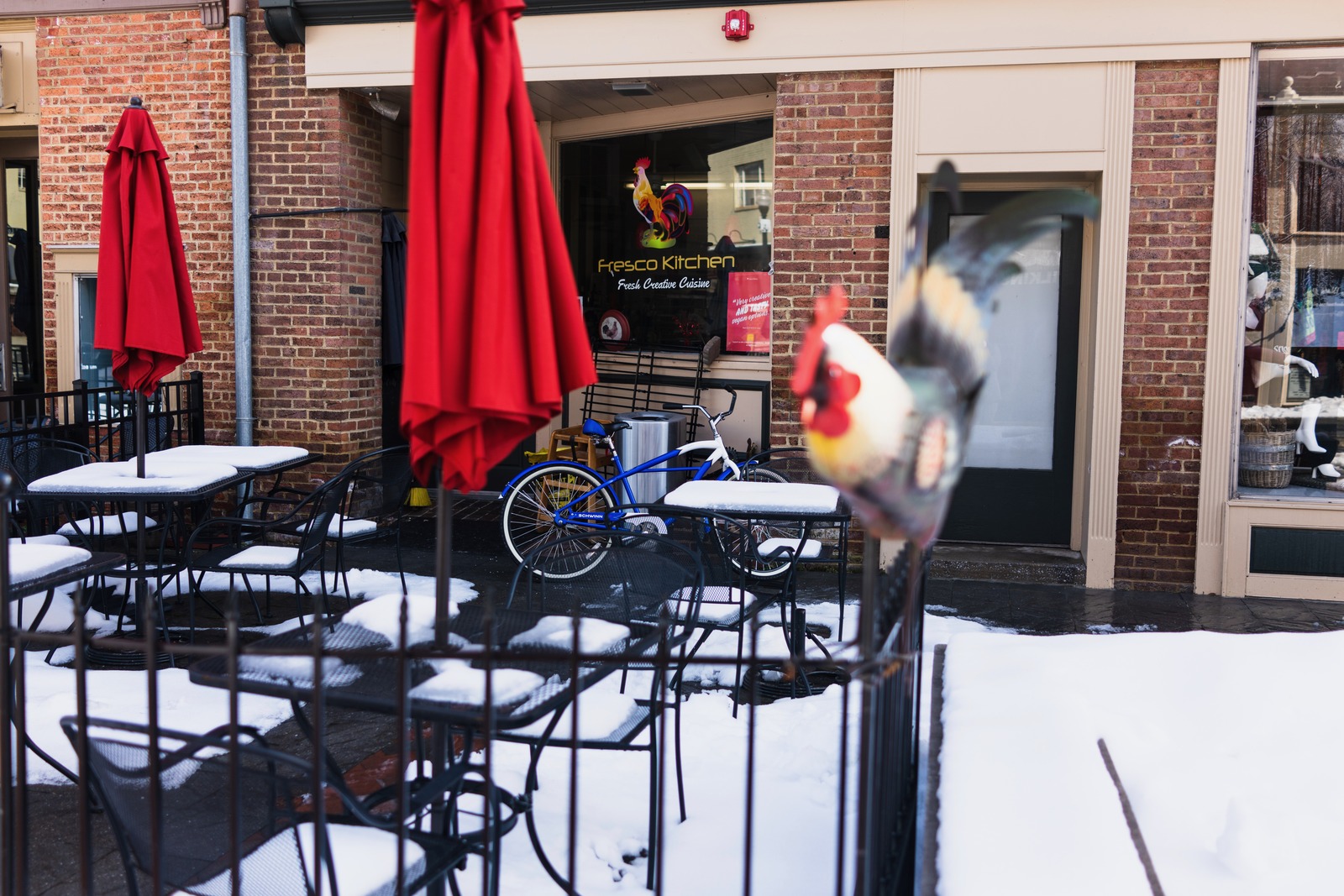 Winter Dining Scene