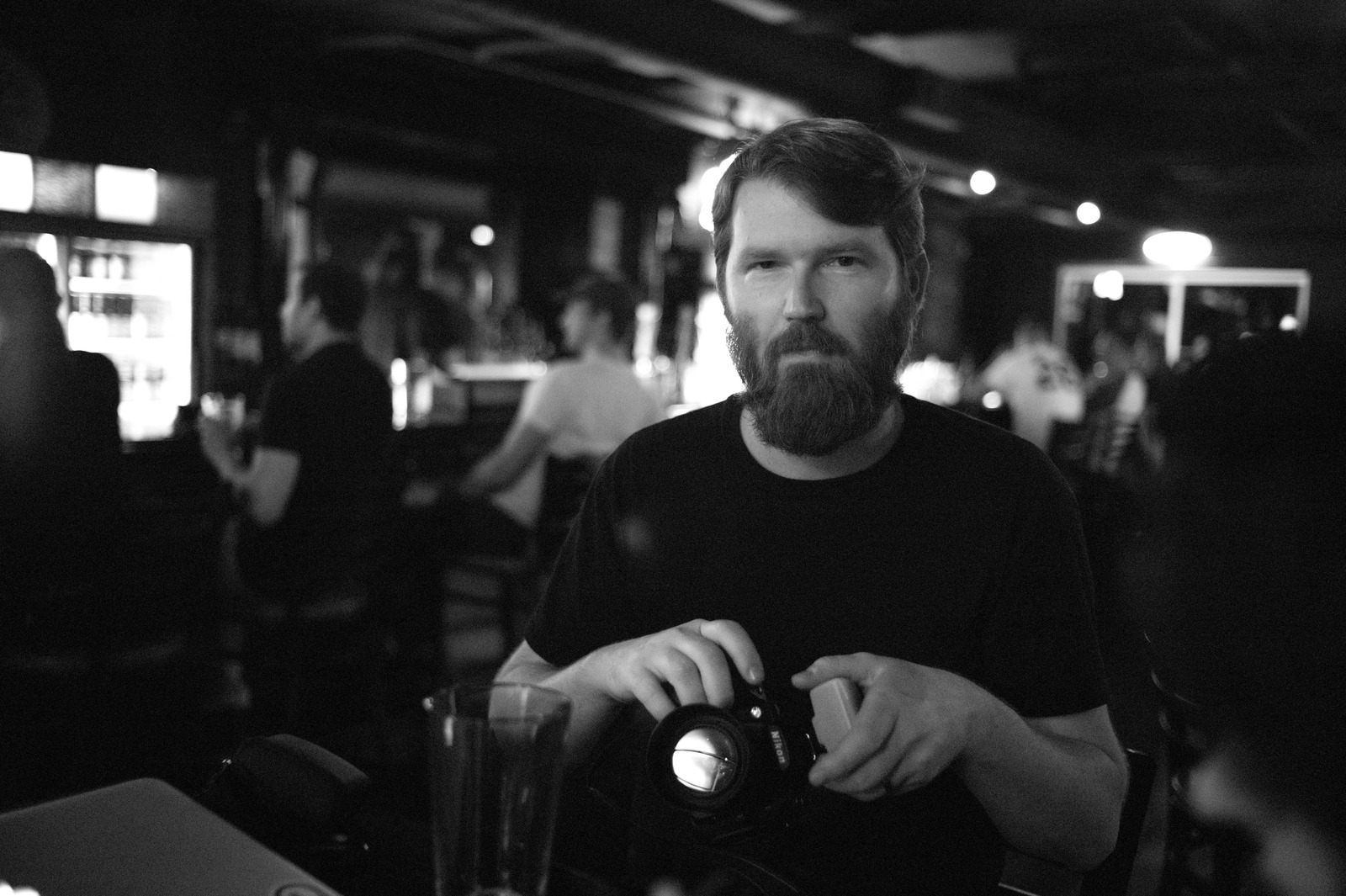 Candid at the Bar