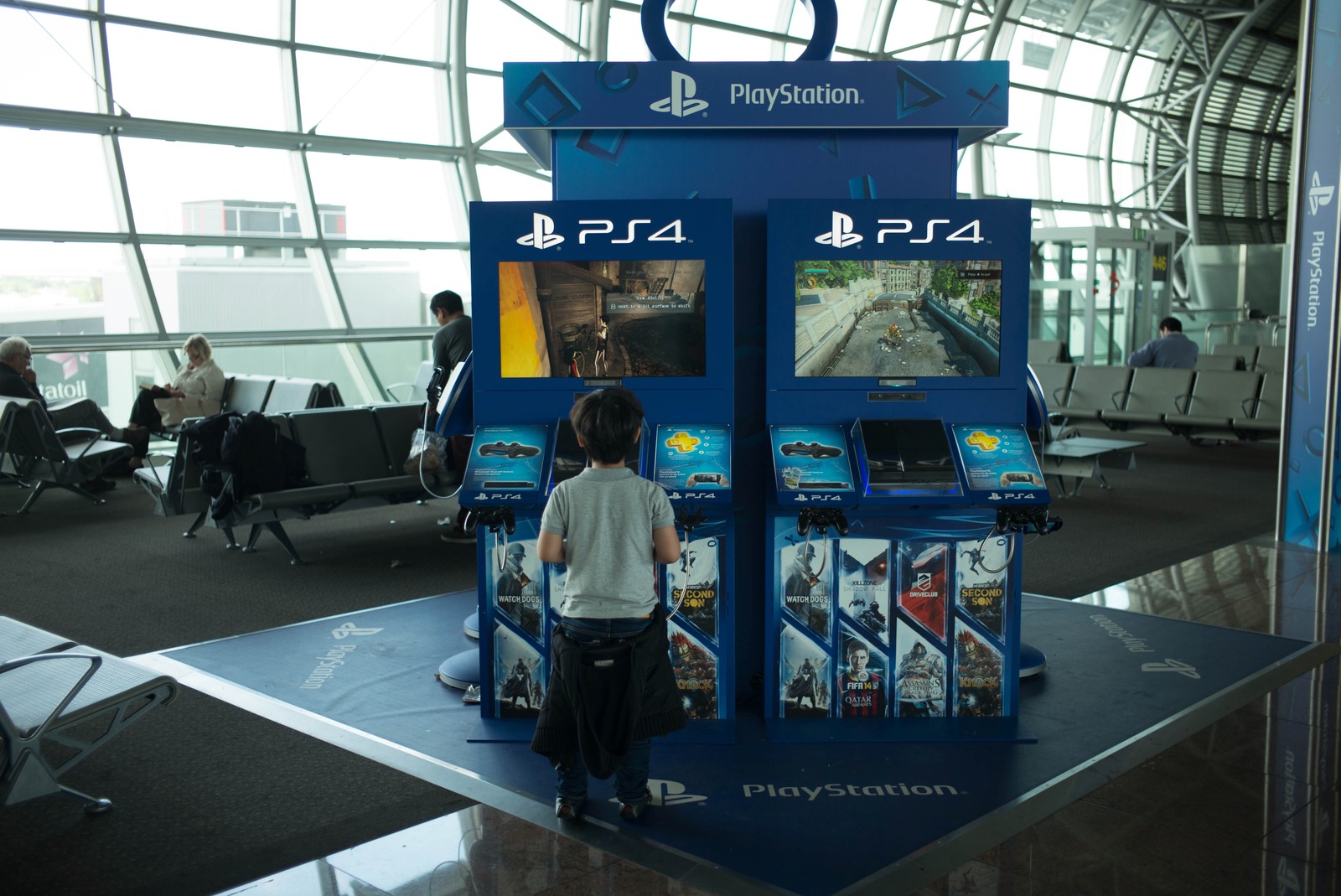 Gaming in Transit