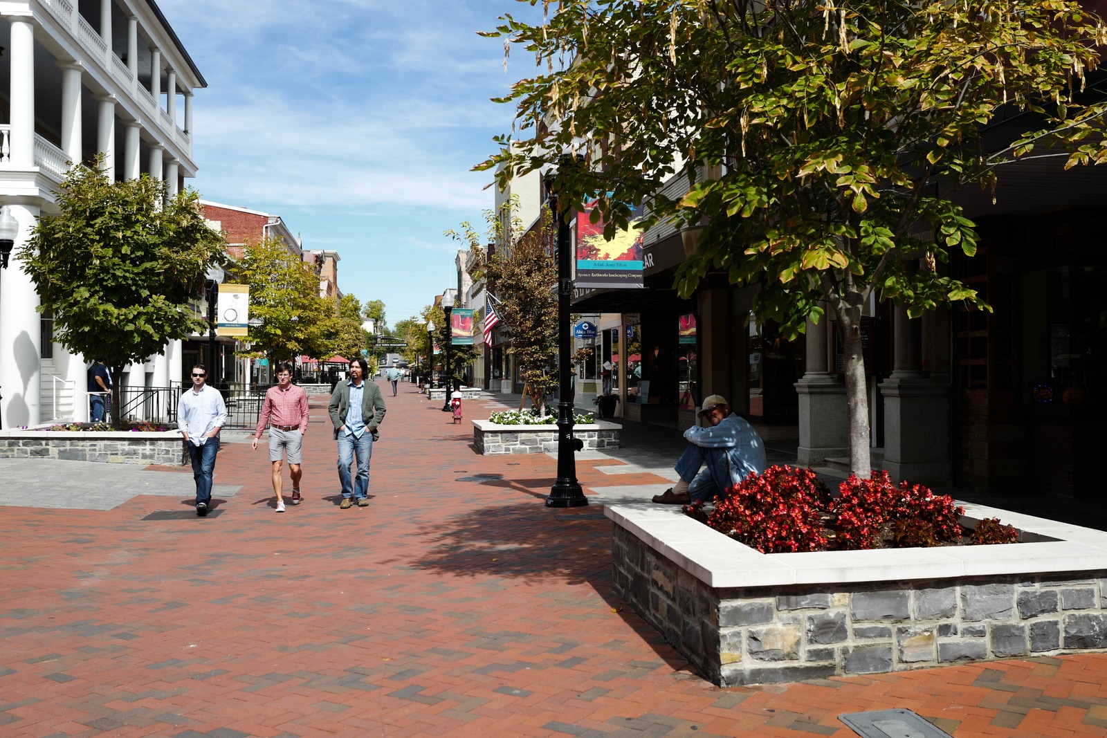 Tranquil Street Scene
