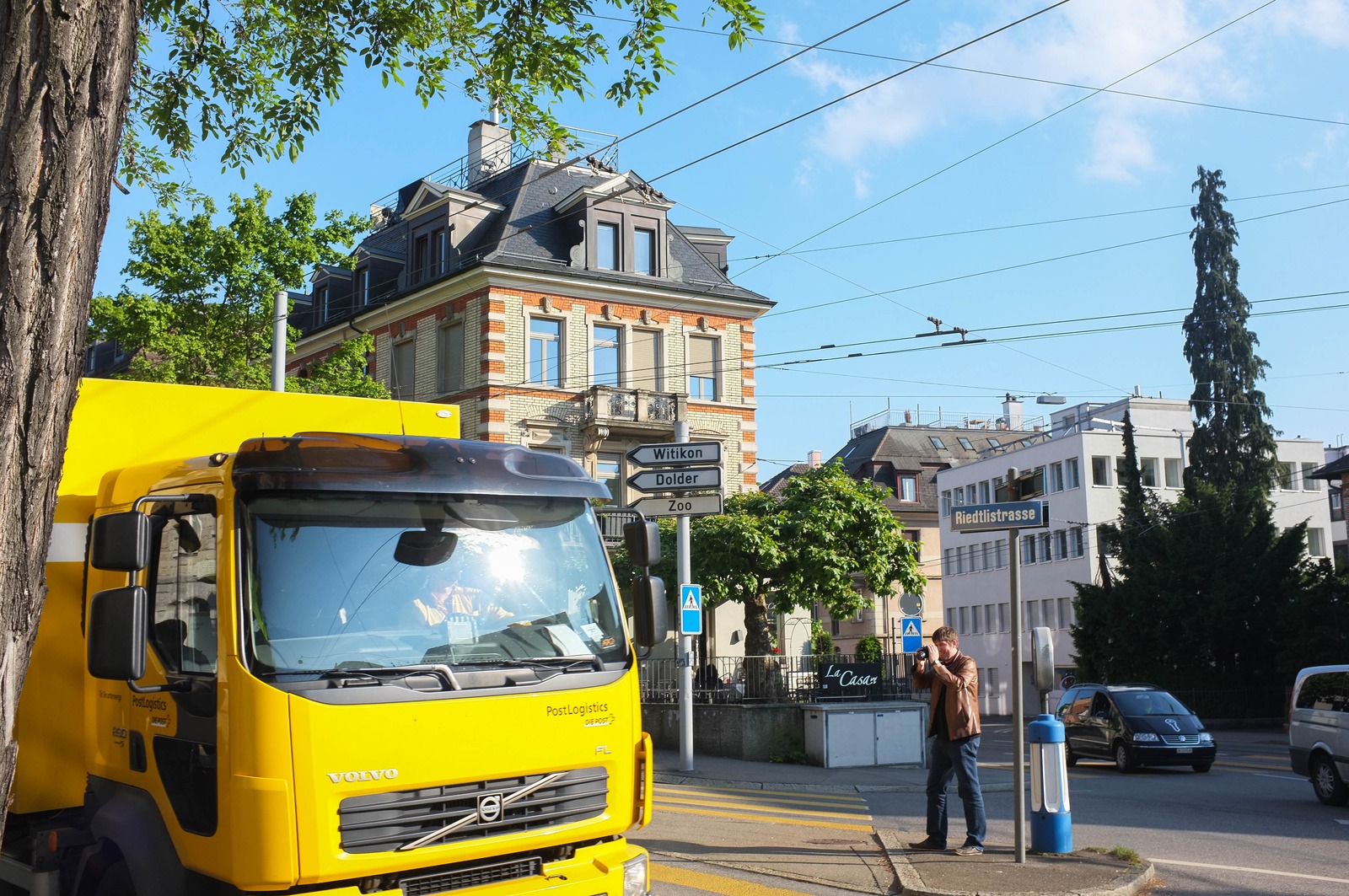Urban Morning Scene