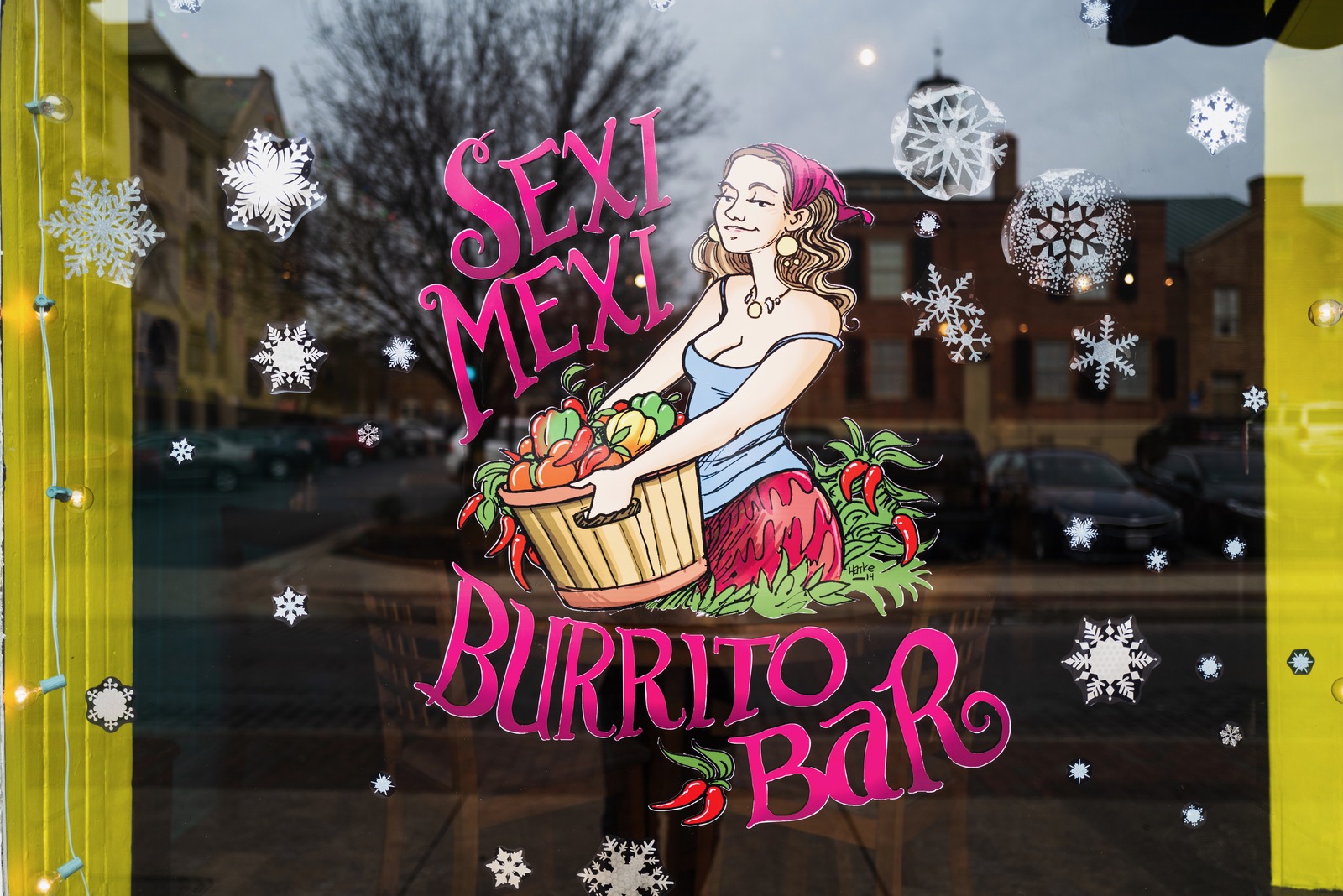 Vibrant Window Art