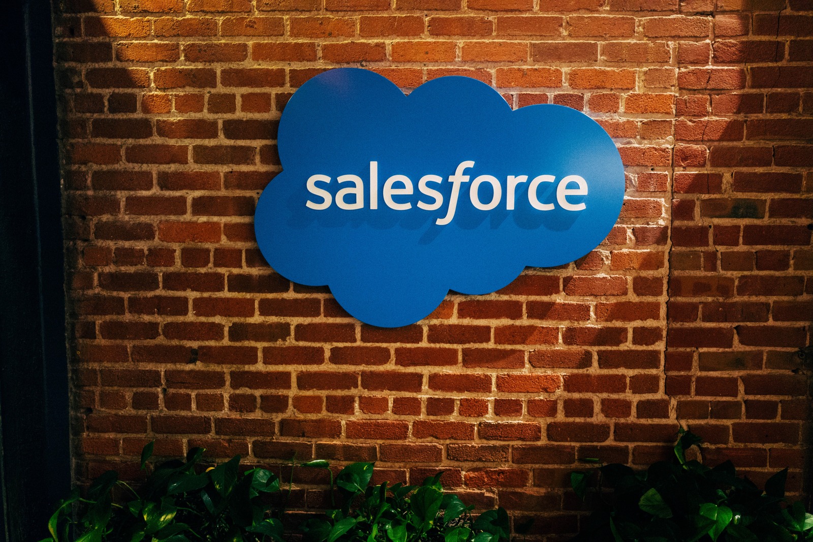 Blue Cloud on Brick