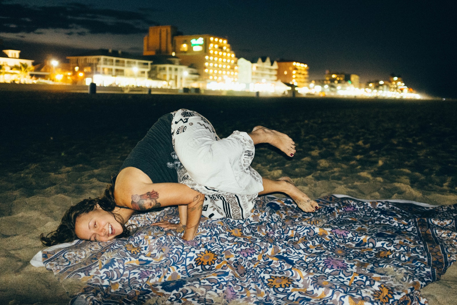Joyful Beach Night