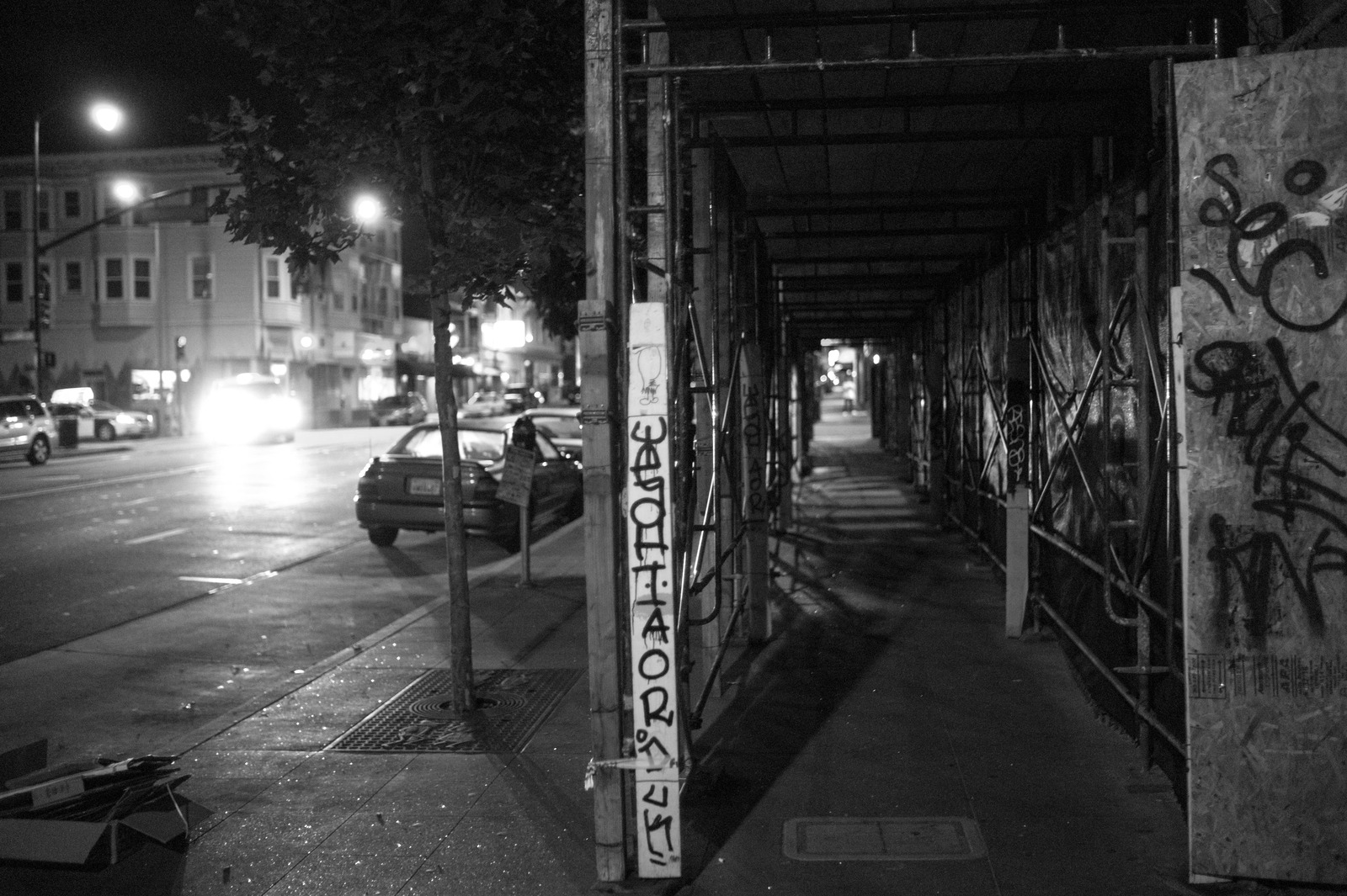 Urban Night Scene