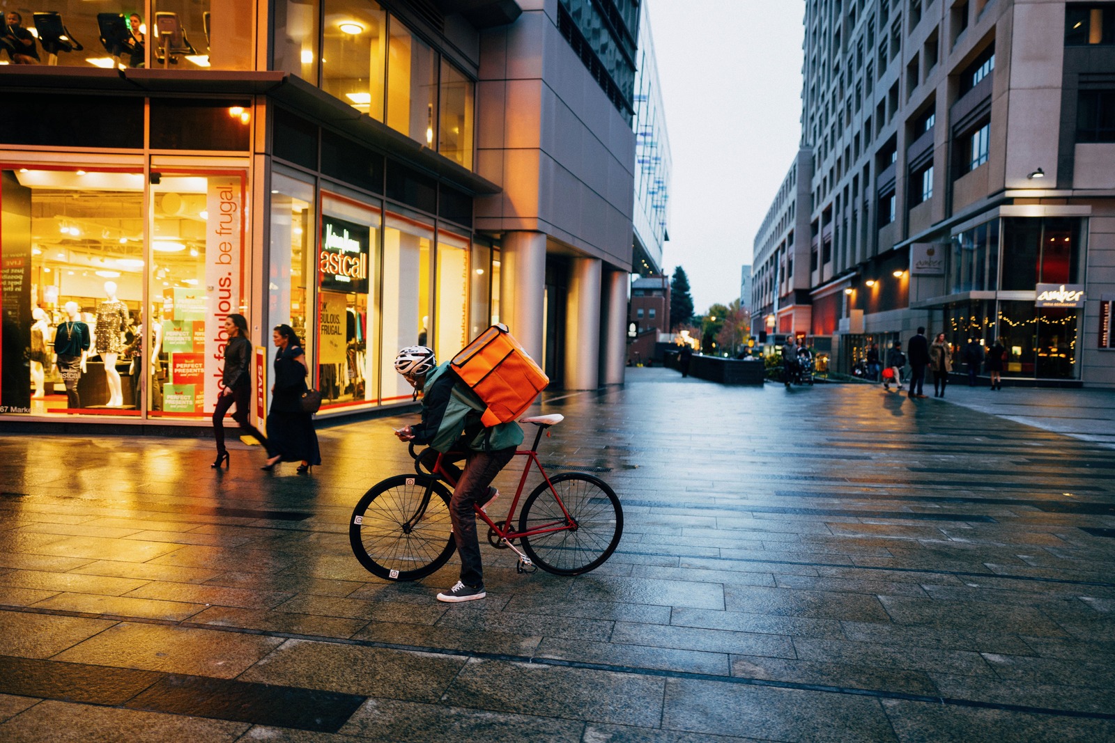 Urban Rainy Evening