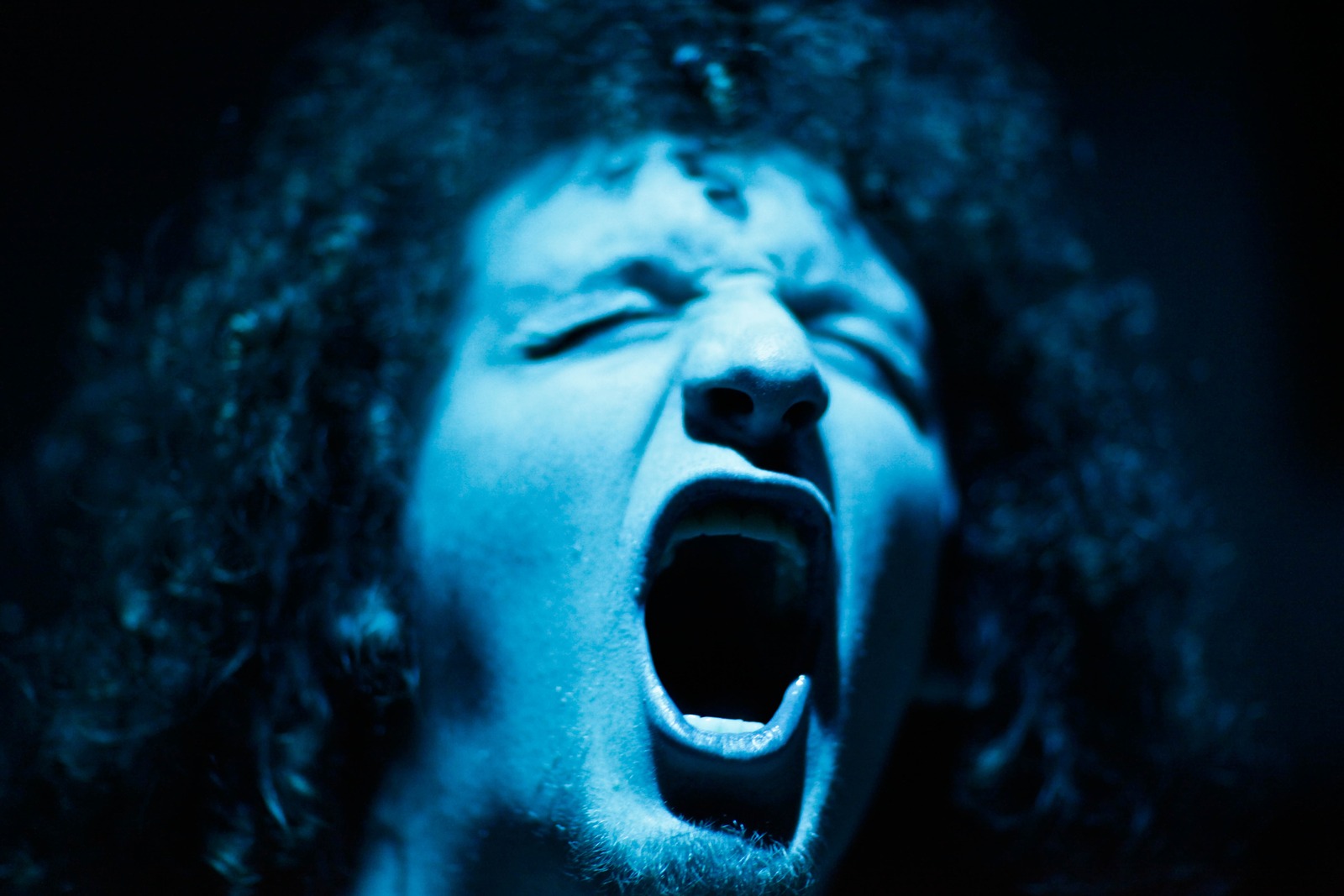 Raw Emotion in Blue
