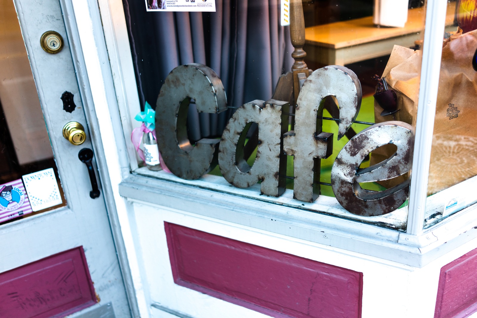 Cafe Window Charm
