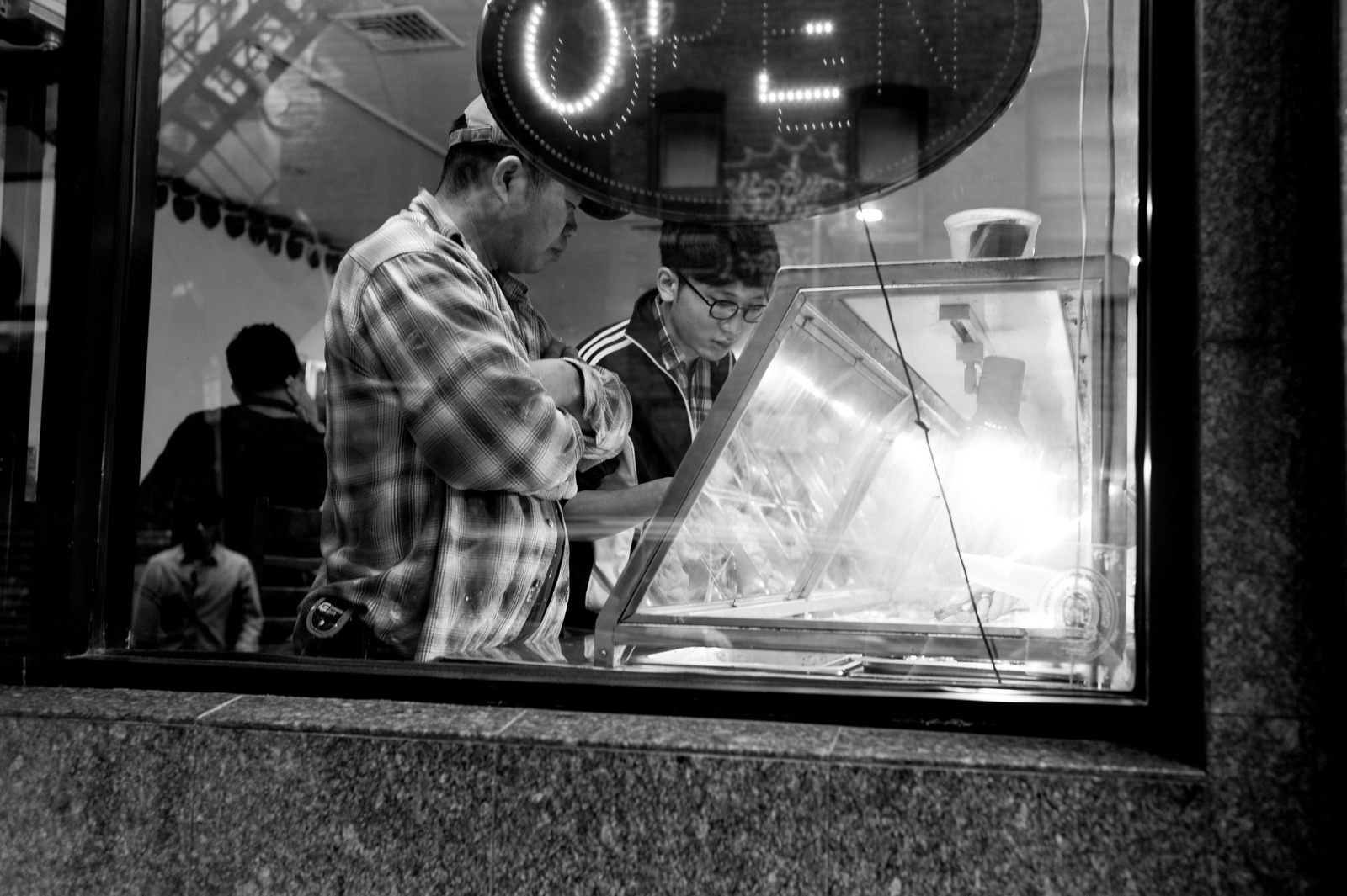 Behind the Glass