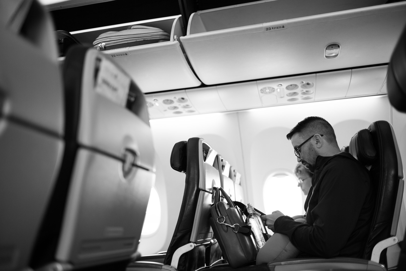 In-Flight Solitude