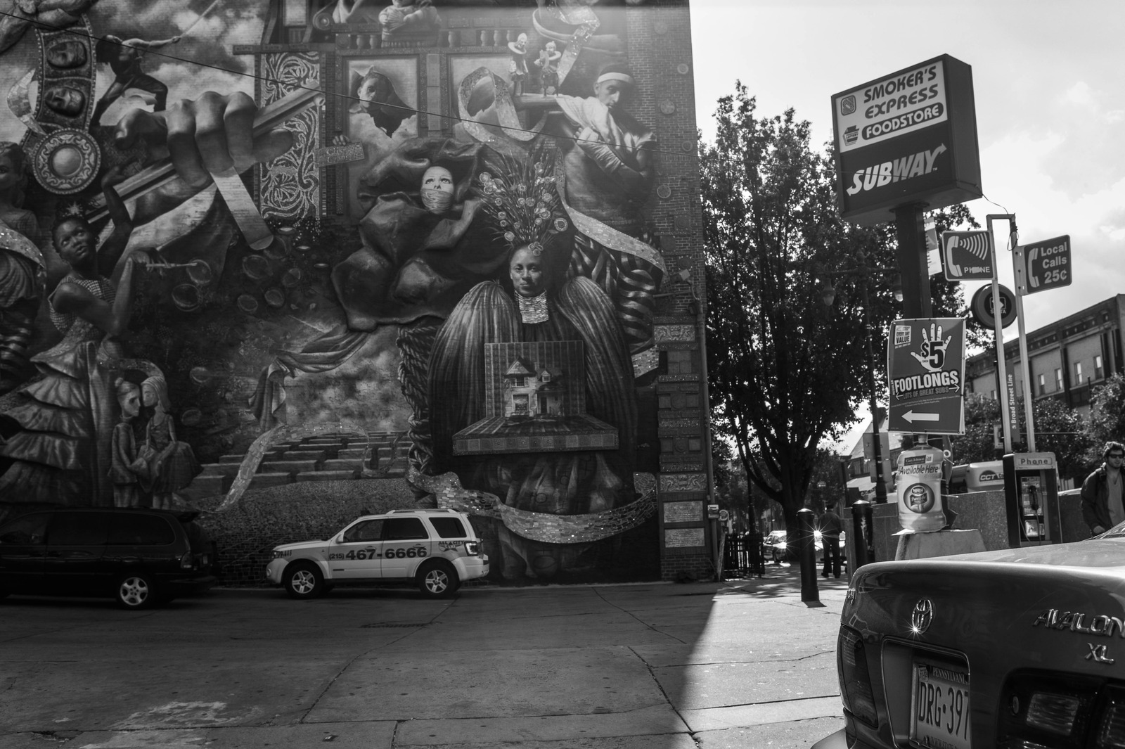 Urban Mural Scene