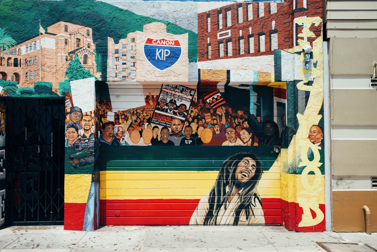Vibrant Urban Mural