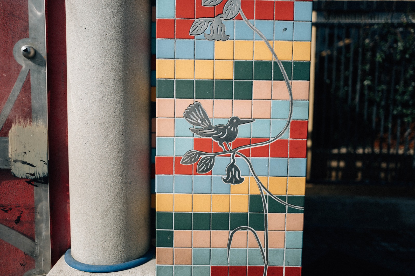 Vibrant Tile Art
