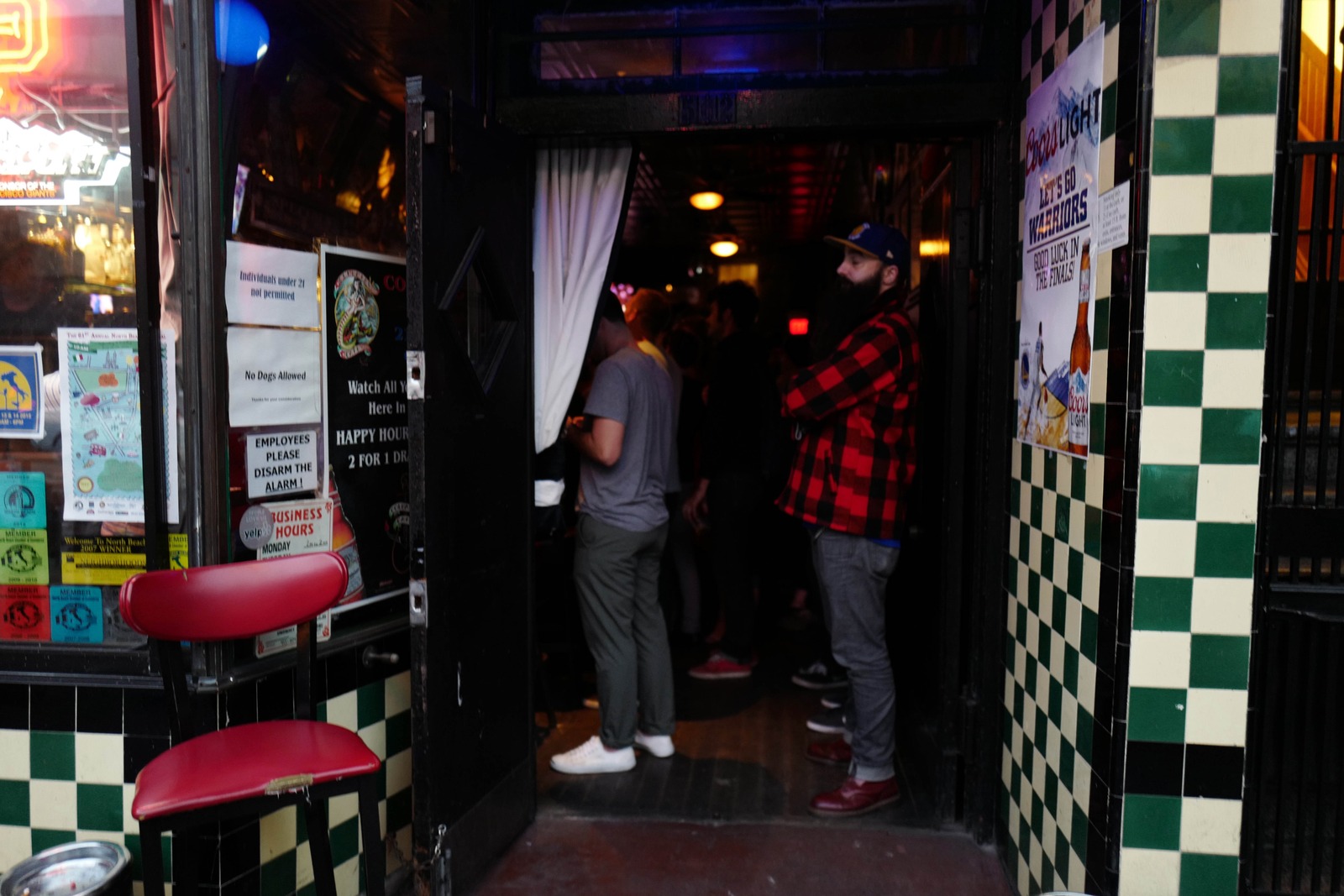 Behind the Doorway