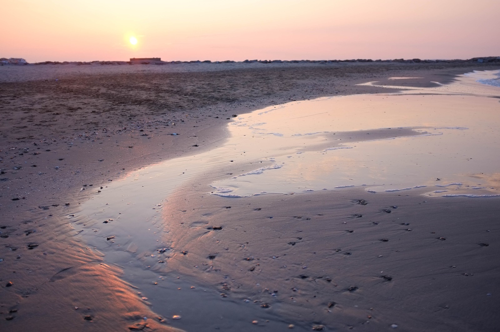 Serene Beach Sunset