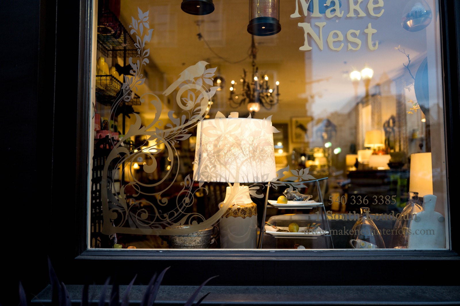 Cozy Shop Window