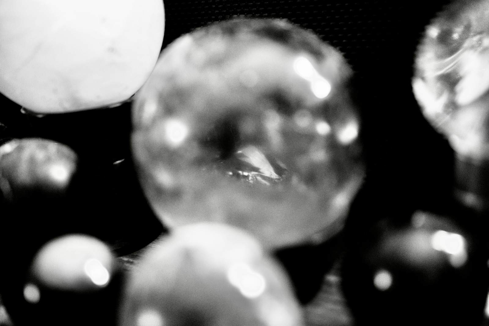 Mystical Orbs in Shadows